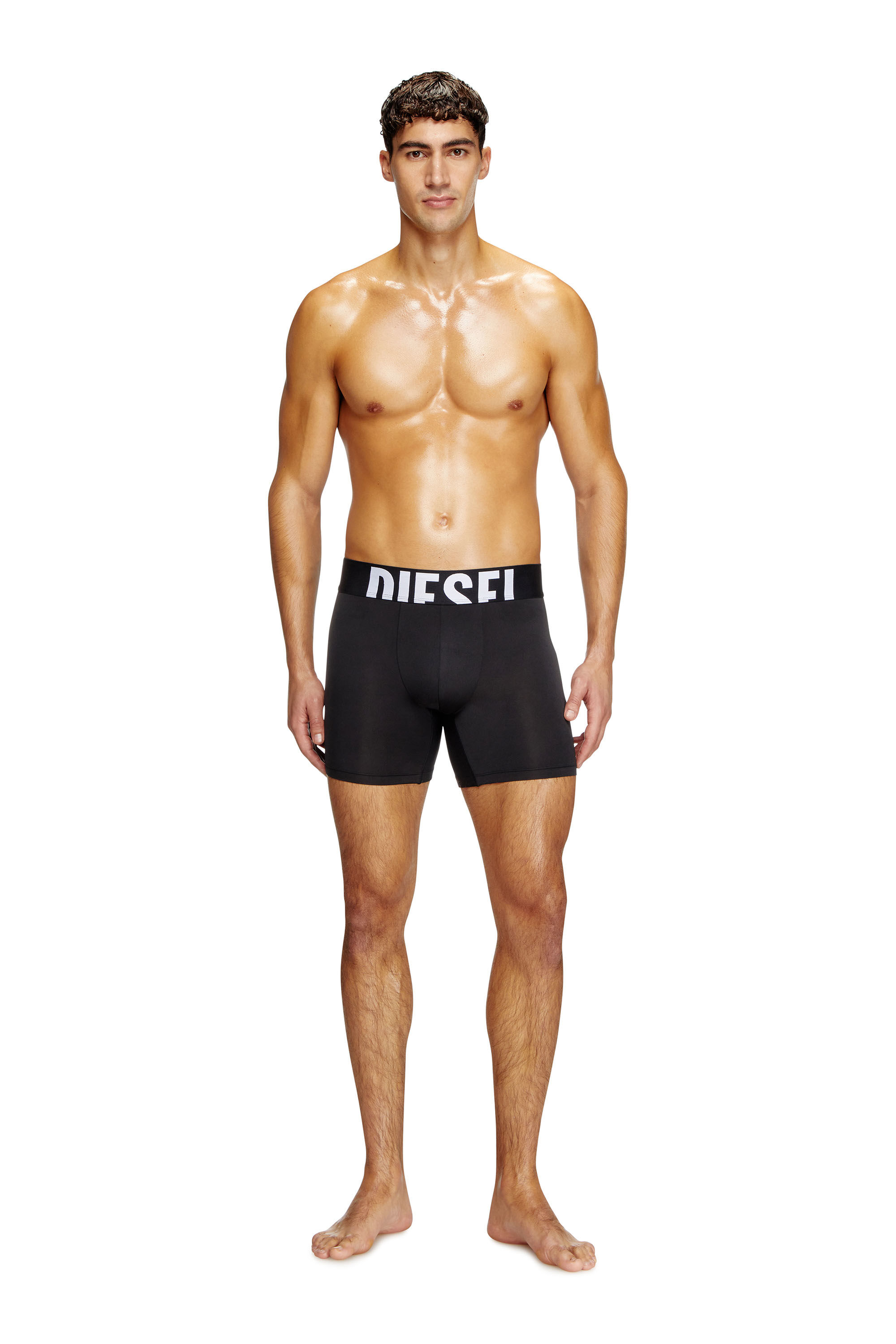 Diesel - MAX-D-POP-3PACK-55, Herren Retropants im Dreierpack aus Mikrofaser in Bunt/Schwarz - 1