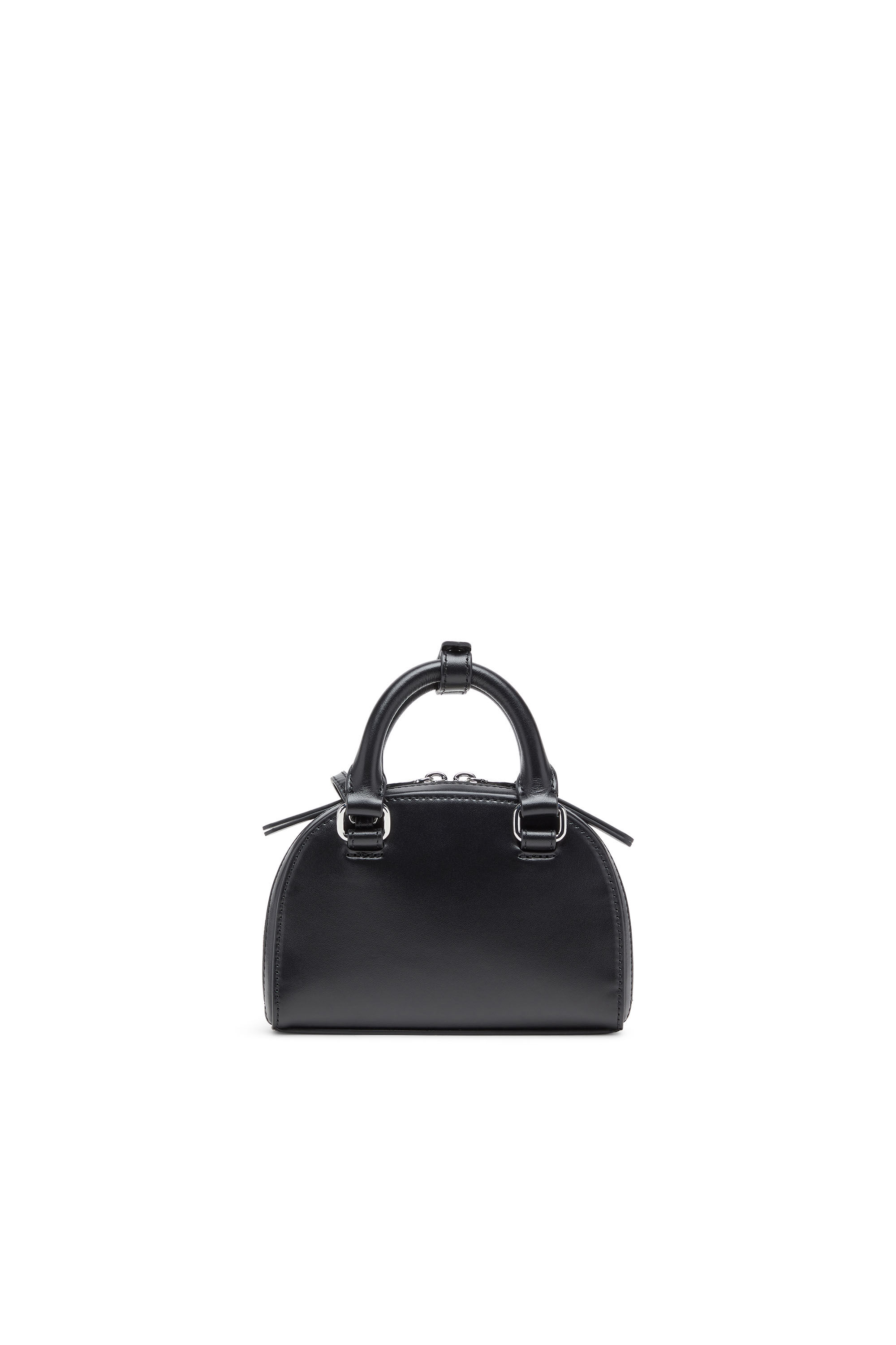 Diesel - 1DR DOME CROSSBODY XS, Damen 1DR Dome-Mini-Umhängetasche aus Nappaleder in Schwarz - 2