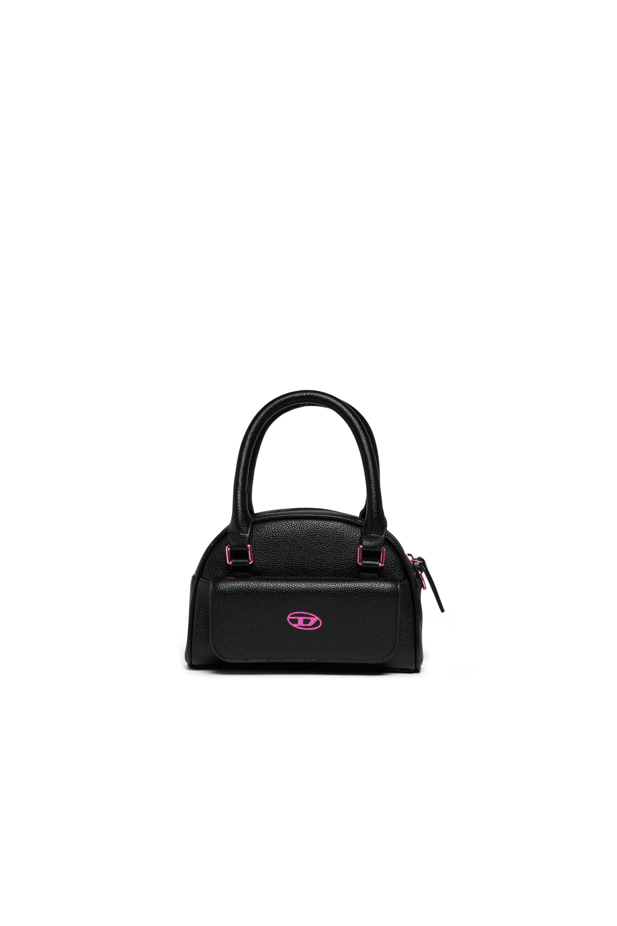 Diesel - WREDY, Damen WREDY - Tasche aus genarbtem beschichtetem Gewebe in Schwarz - 1