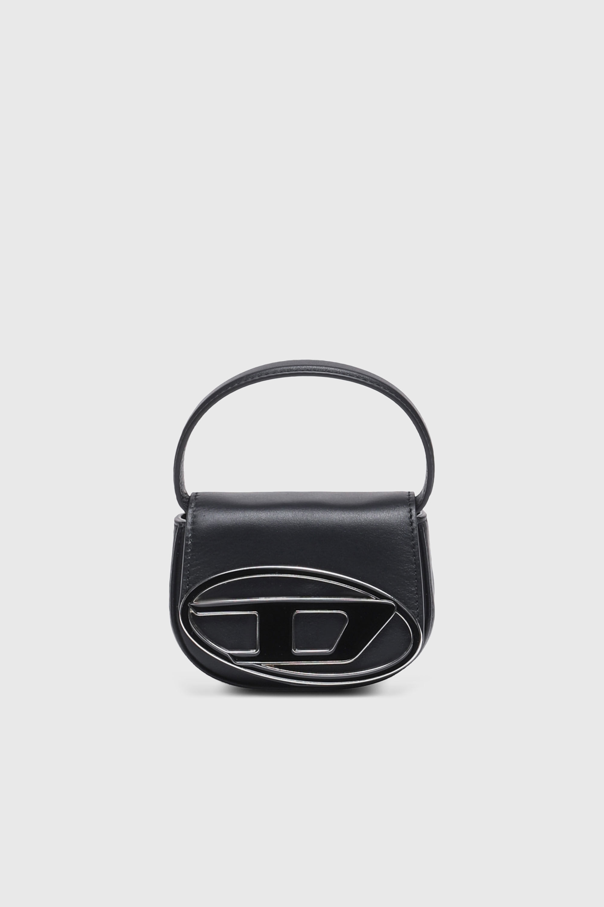 Diesel - 1DR XS, Damen 1DR XS-Ikonische Minitasche mit D logo-Plakette in Schwarz - 4