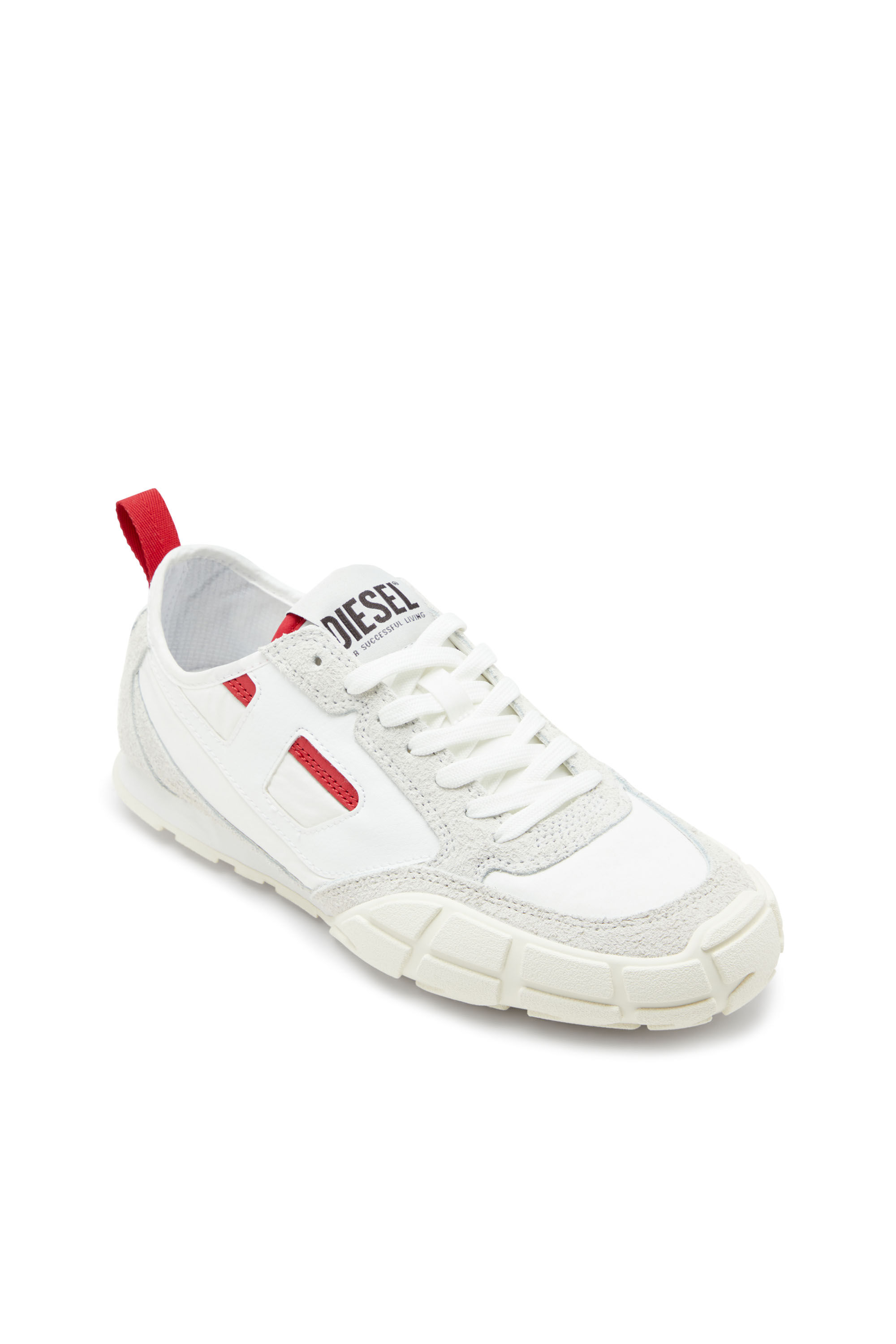 Diesel - S-PAGODHA LOW W, Damen Sneakers aus Leder, Wildleder und Ripstop in null - 6