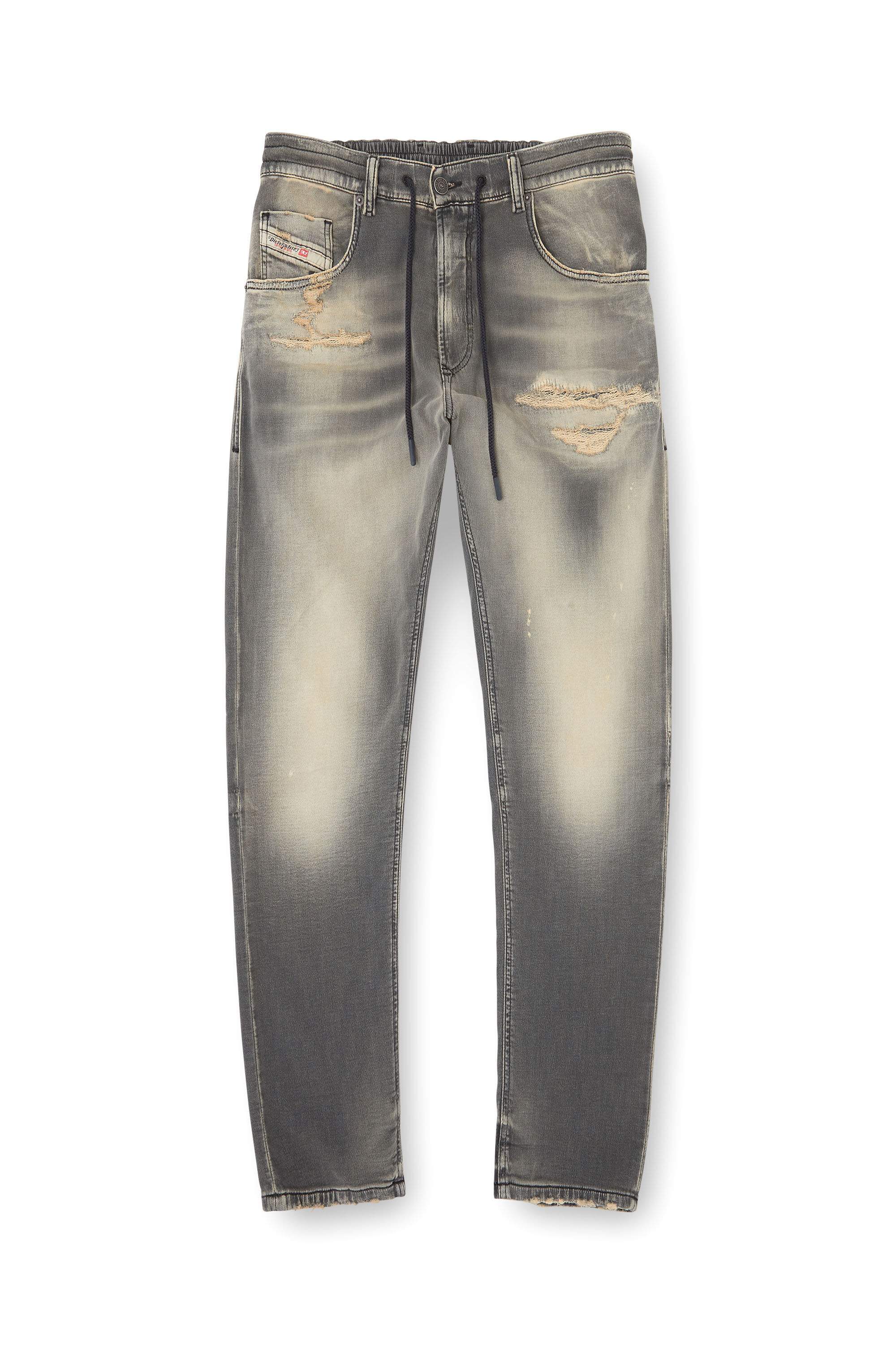 Diesel - Herren Regular 2030 D-Krooley Joggjeans® 068PF, Hellgrau - 2