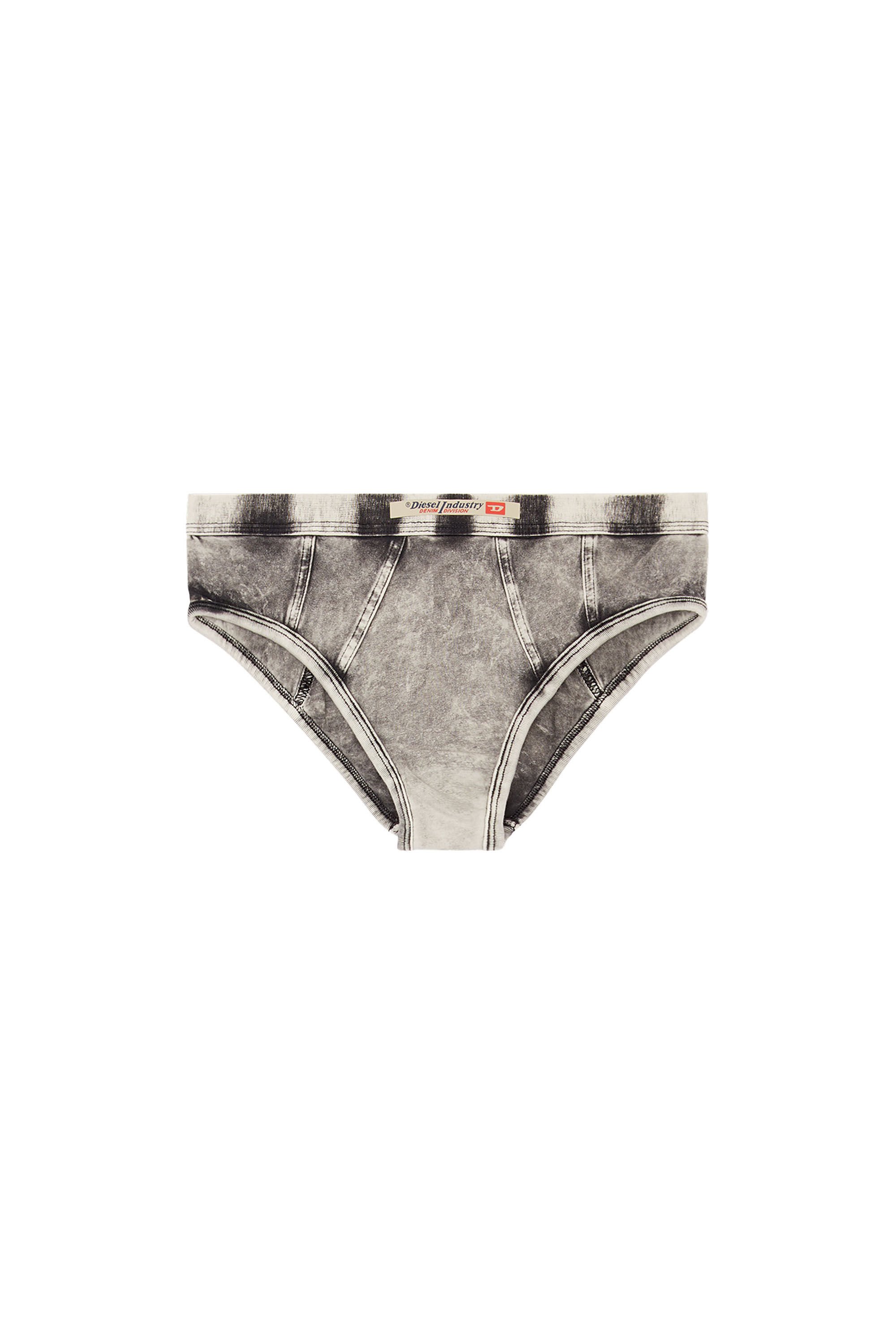 Diesel - UFPN-DENIM-HIPSTER-PANTY, Dunkelgrau - Image 1