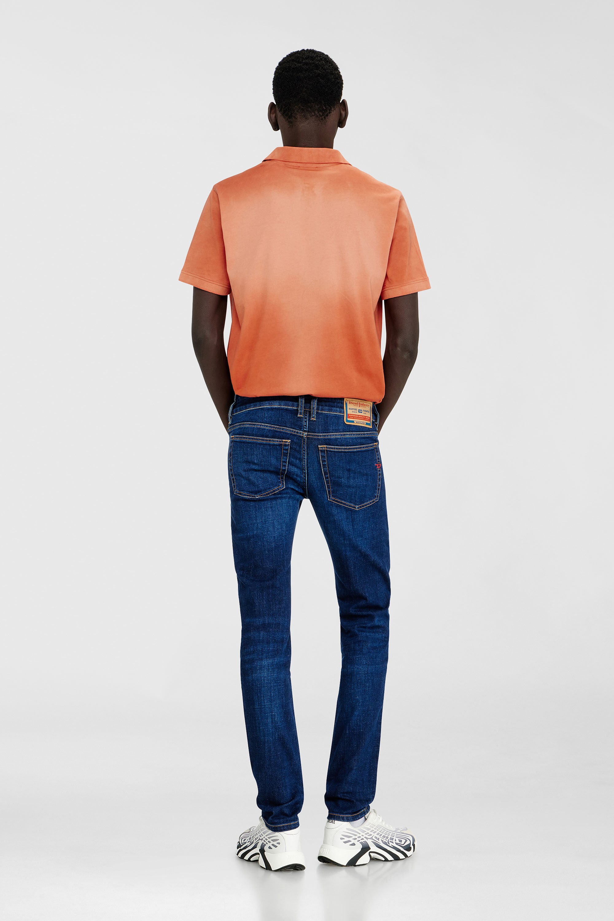 Diesel - Herren Skinny Jeans 1979 Sleenker 09J17, Dunkelblau - 3