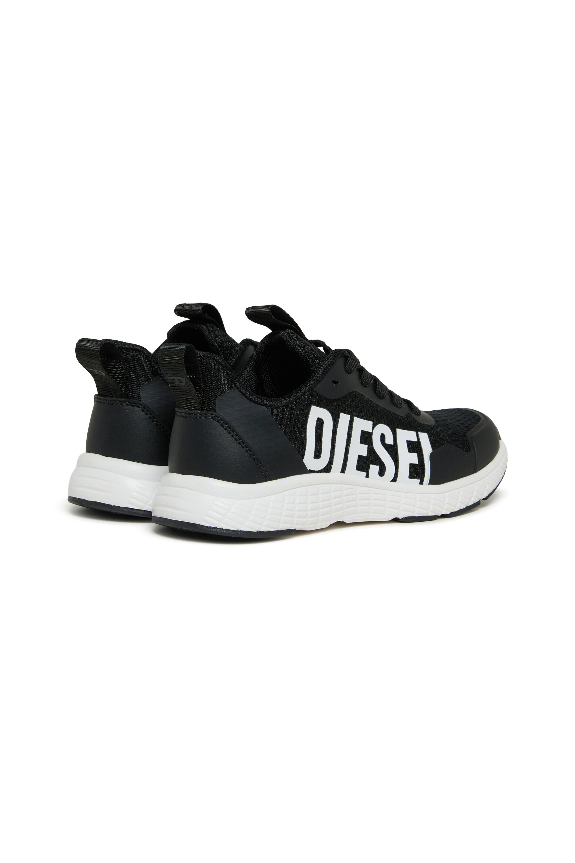 Diesel - S-RUNCOUT, Unisex S-Runcout - Sneakers mit maxi Diesel Logo in Schwarz - 3