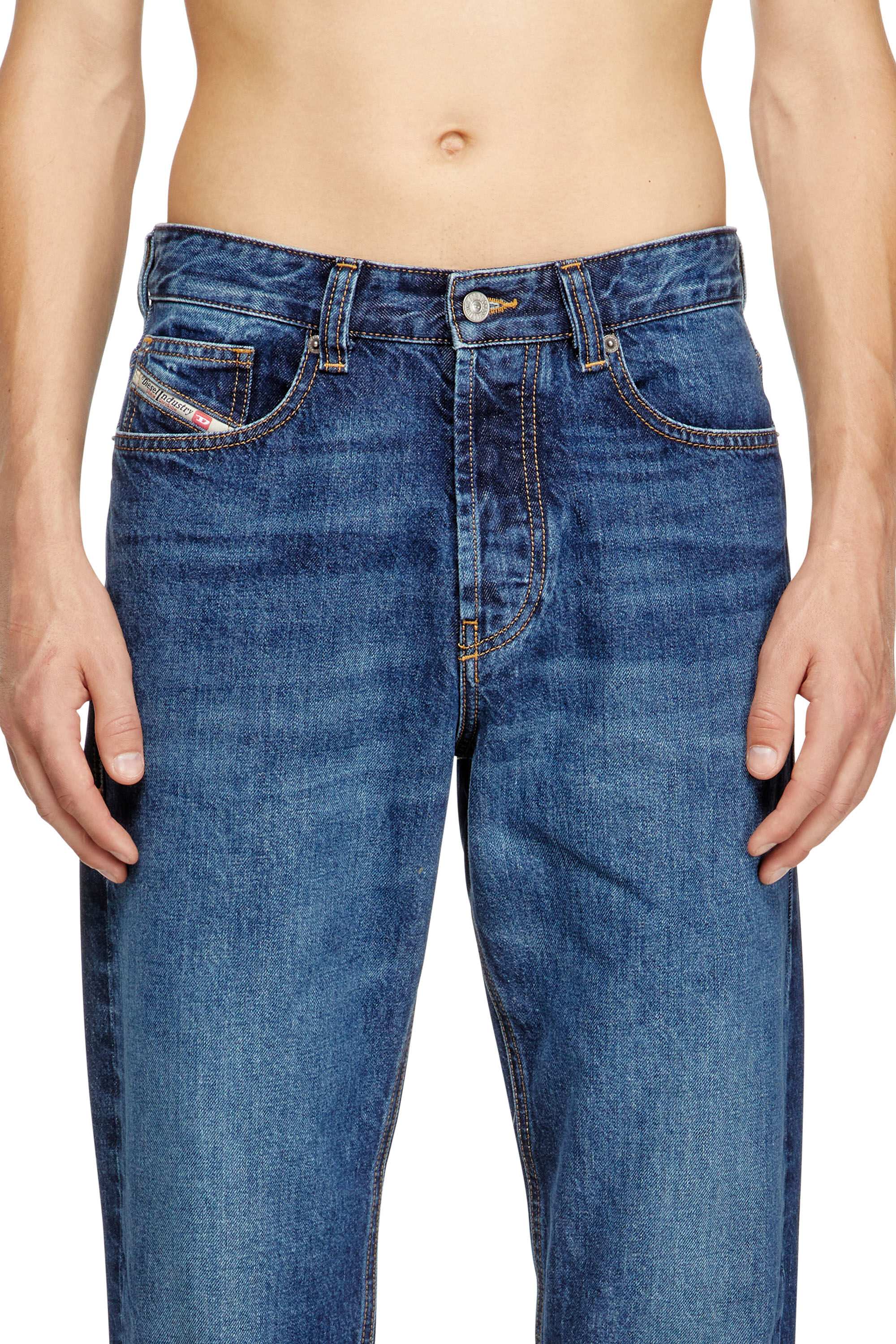 Diesel - Herren Regular Jeans 2024 D-Macs 09I27, Mittelblau - 4