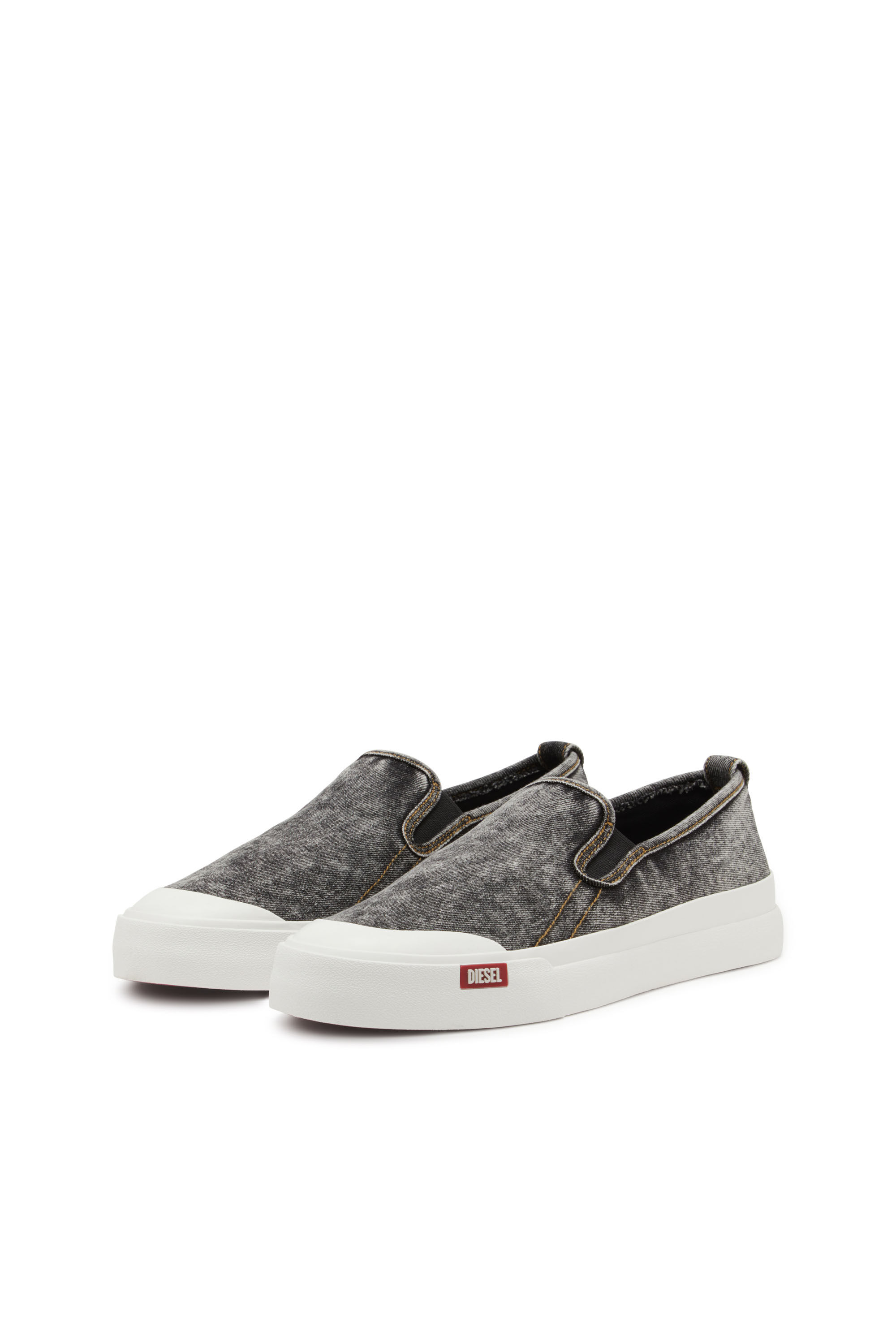 Diesel - S-ATHOS NMD SO, Herren S-Athos-Slip-on-Sneakers aus Denim in Schwarz - 8