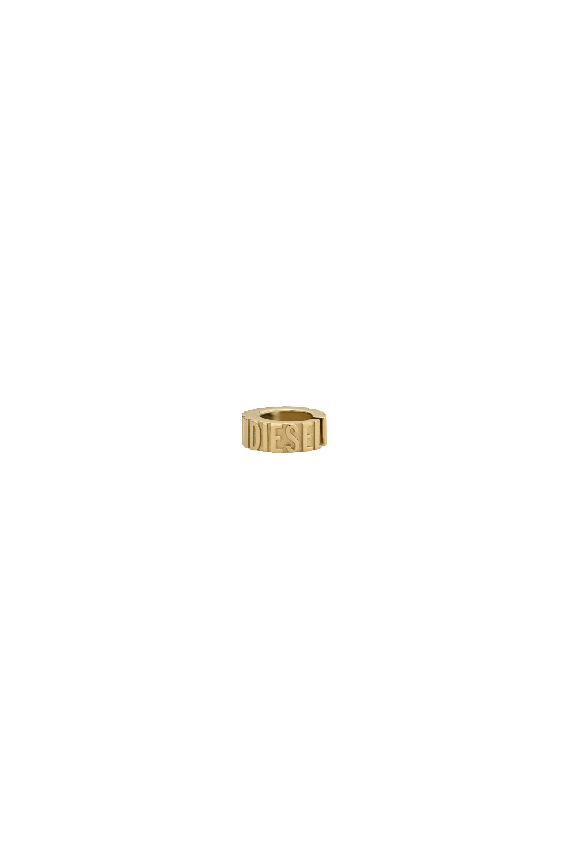 Diesel - DX1565710 JEWEL, Unisex Cuff-Ohrring aus goldenem Edelstahl in Gold - 2