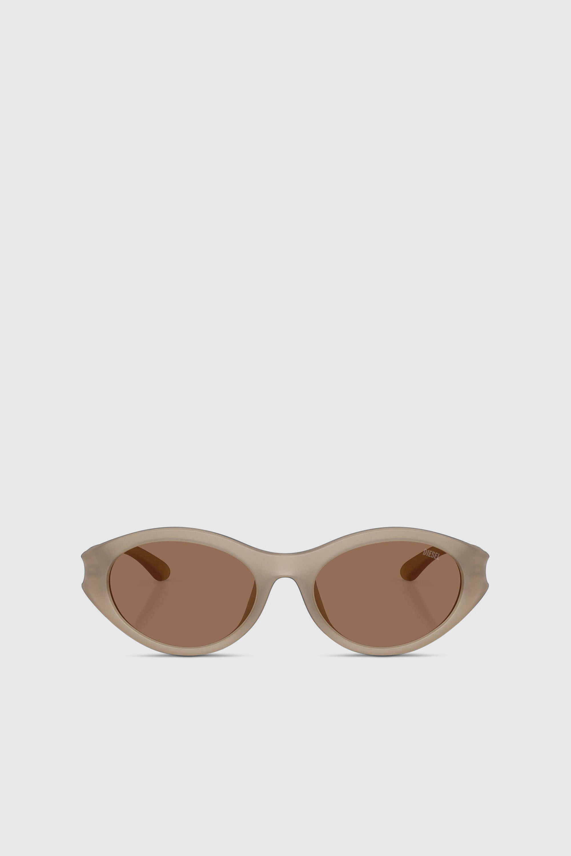 Diesel - 0DL3005U, Unisex Ovaler Modell Brille in Beige - 1