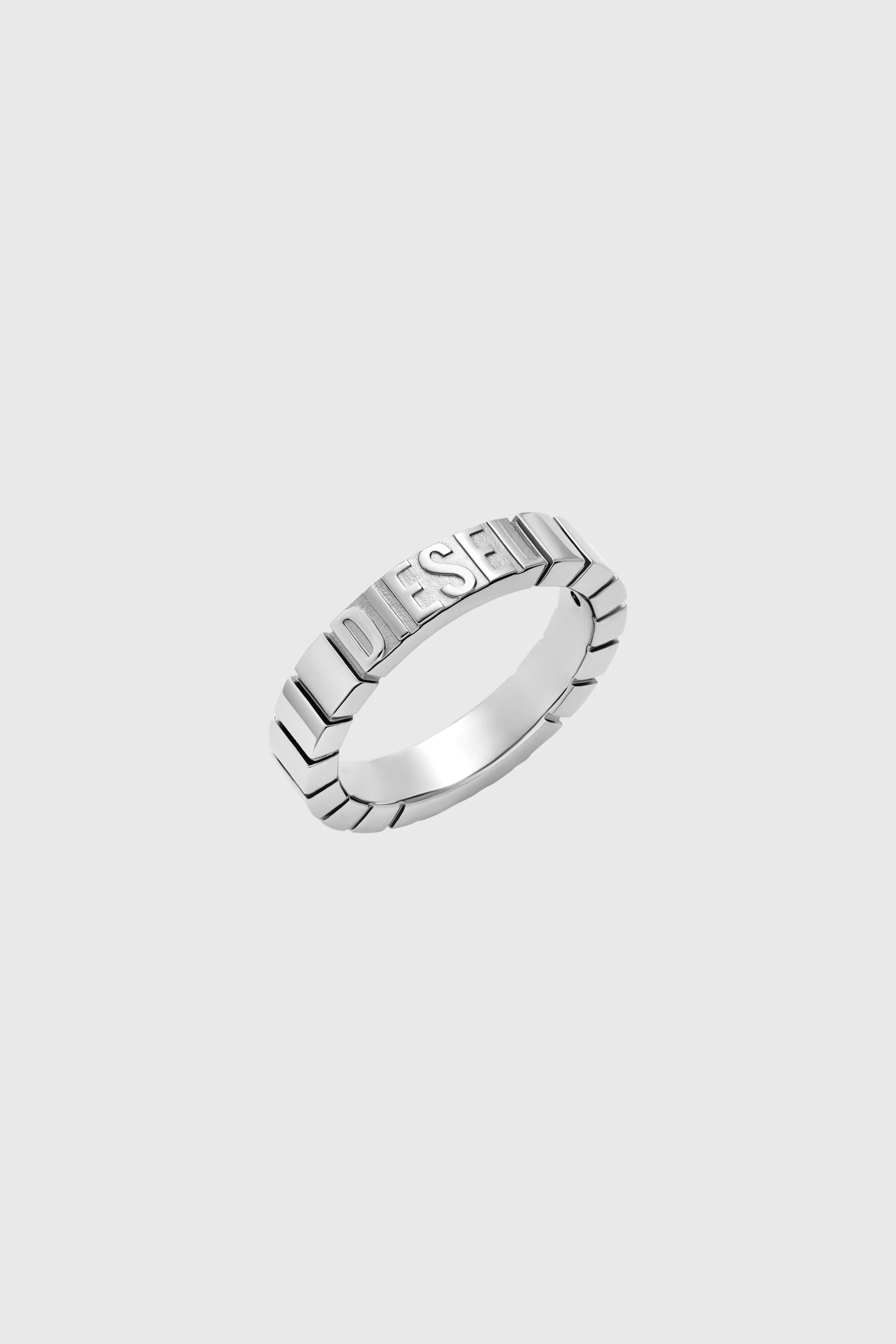 Diesel - DX1591040 JEWEL, Unisex Edelstahlband Ring in Silber - 1