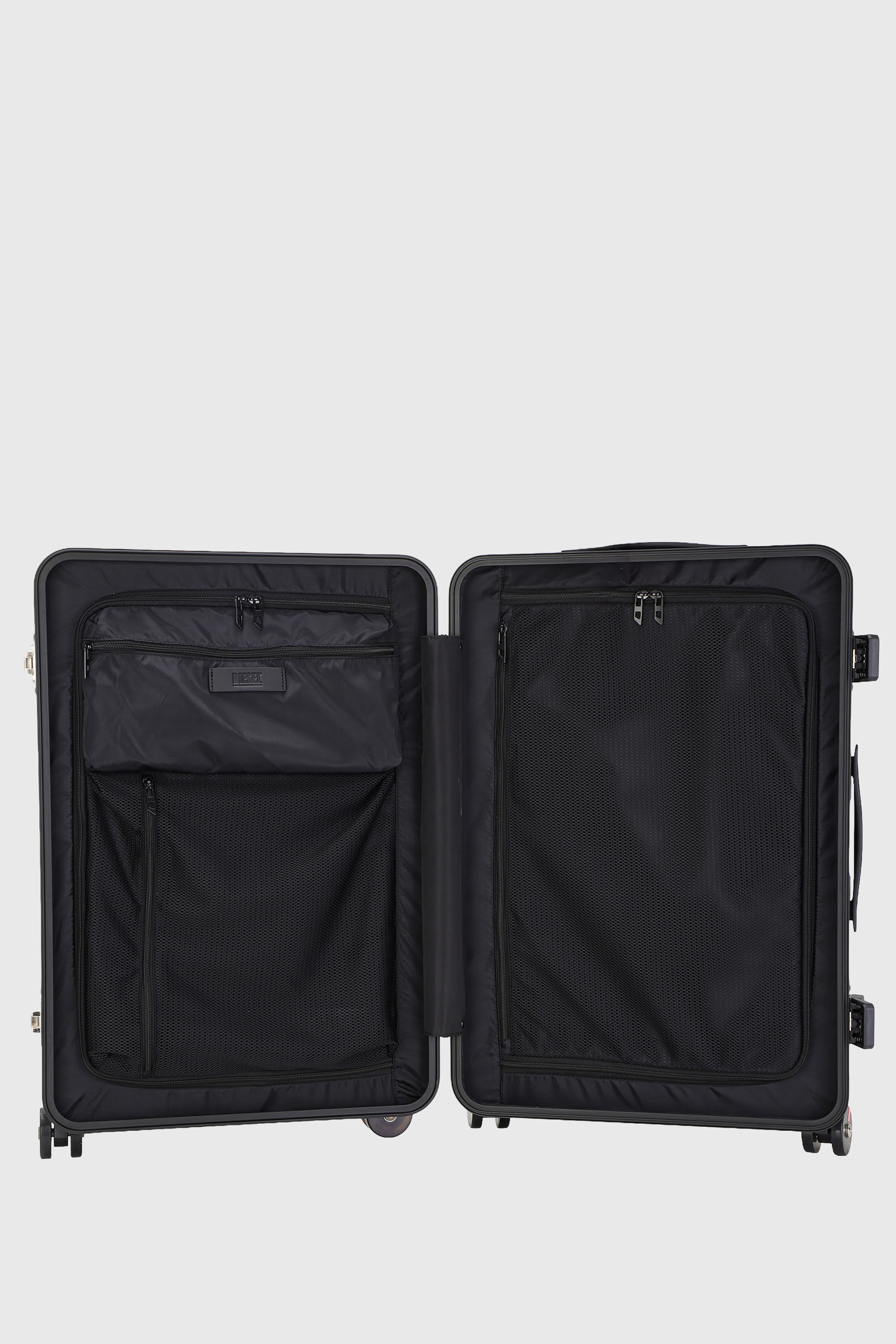Diesel - DIESEL PC STRONG IMAGE TROLLEY- DSL003, Unisex's Rugged suitcase size M in Black - 3