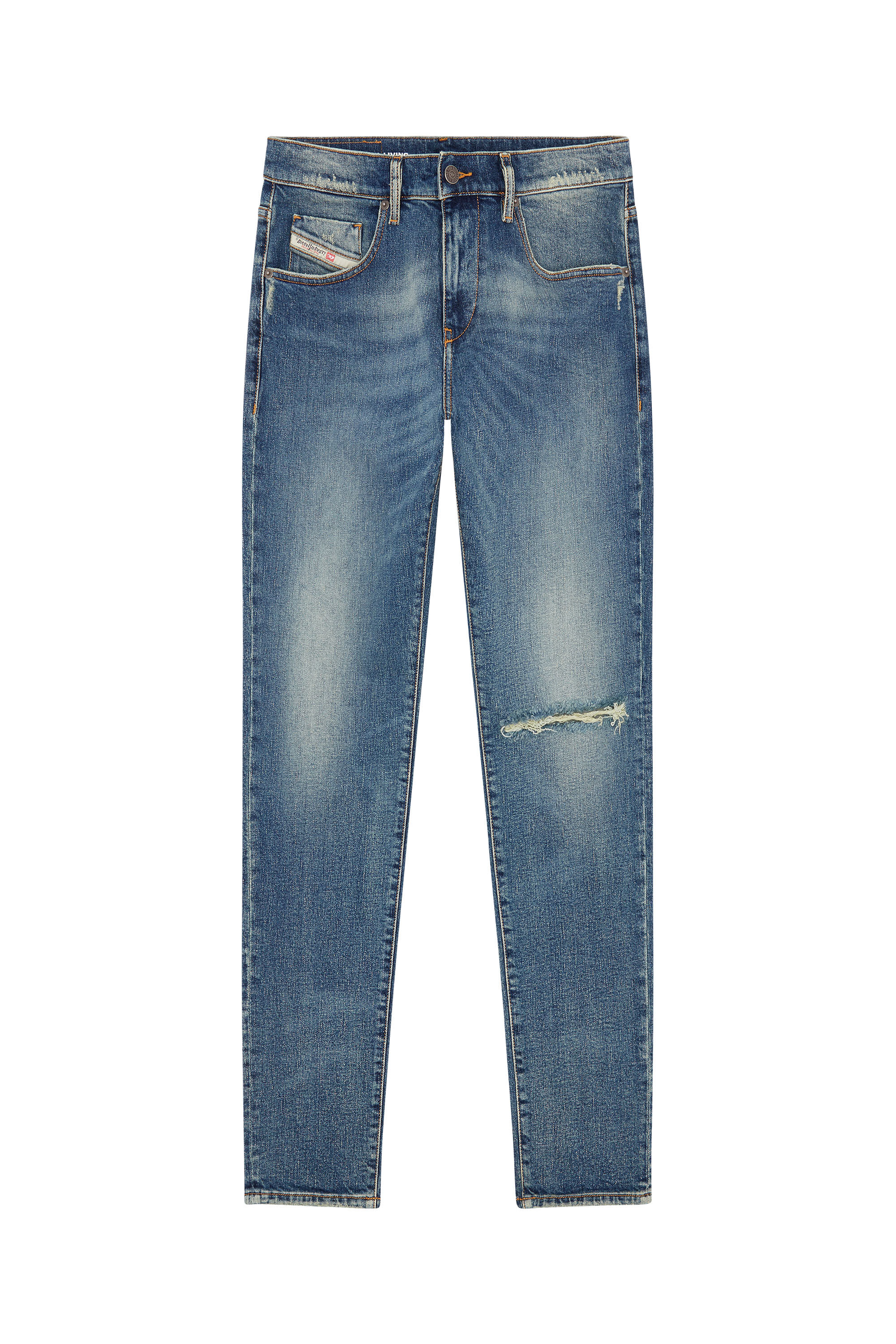 Diesel - Slim Jeans 2019 D-Strukt 007M5, Dunkelblau - Image 2