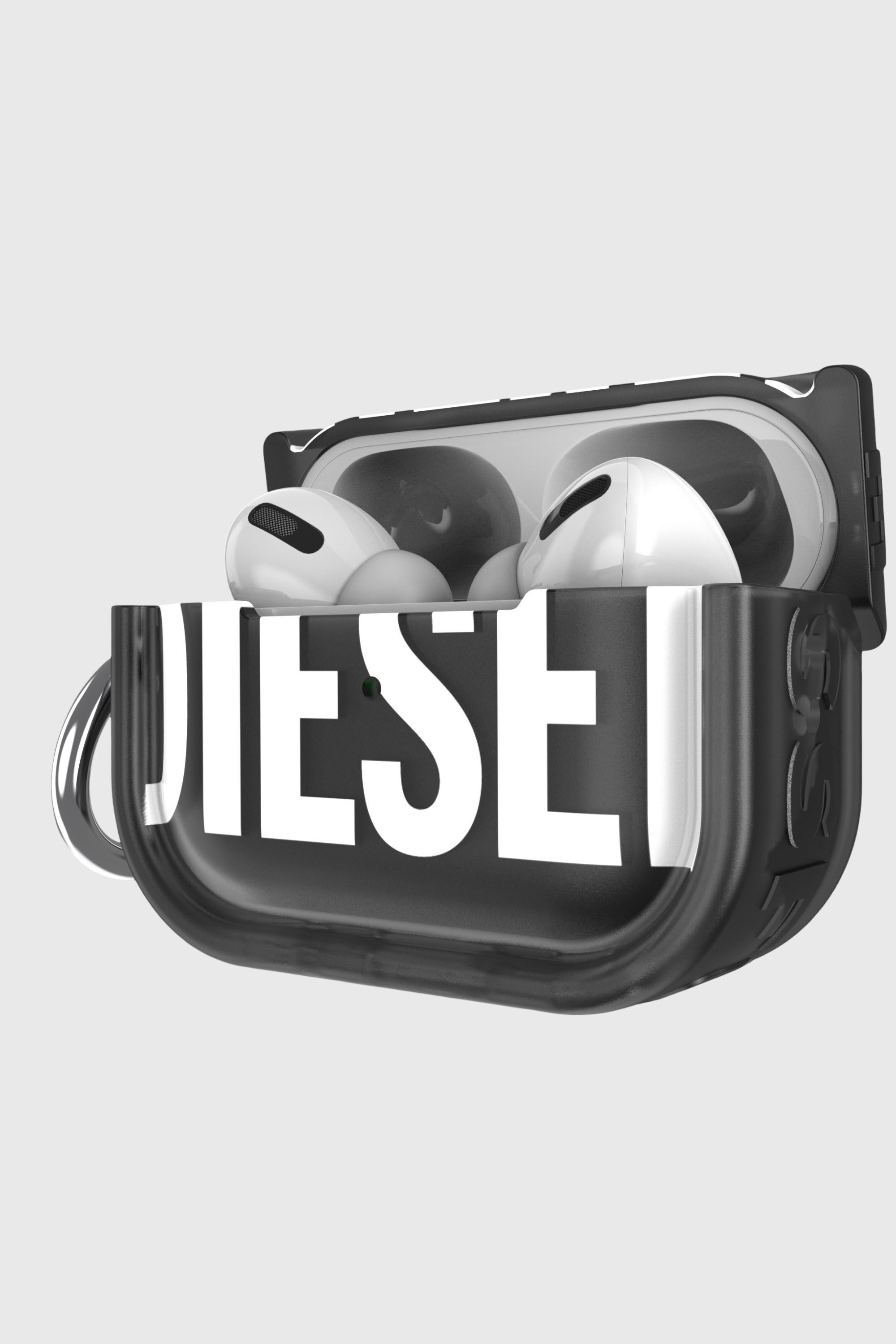 Diesel - 60451  AIRPODS CASE AIRPODS CASE, Unisex Biscotto Bumper Case f&uuml;r Airpods Pro / Pro 2 in Schwarz - 2