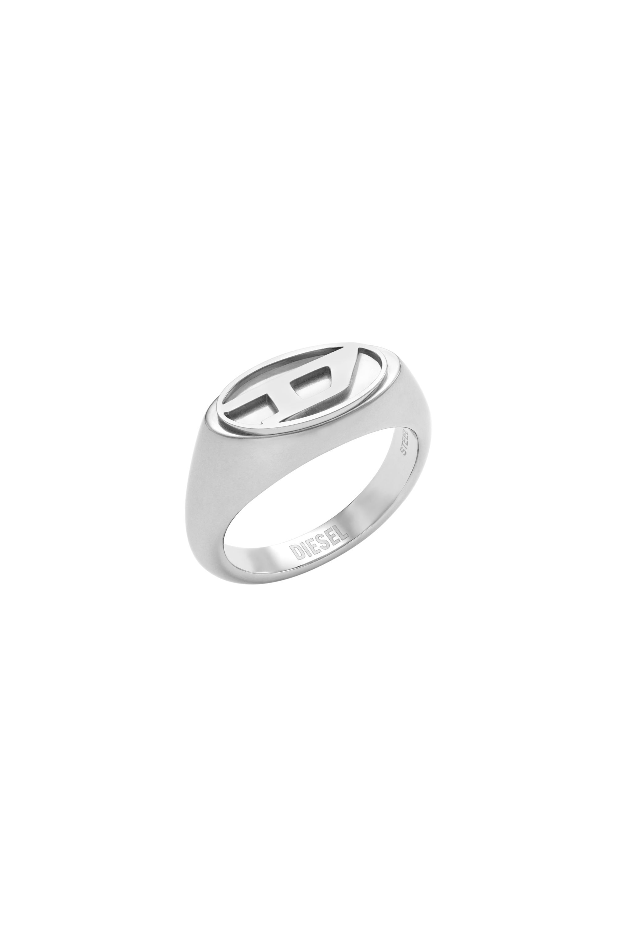 Diesel - DX1475, Unisex Siegelring aus Edelstahl in Silber - 1