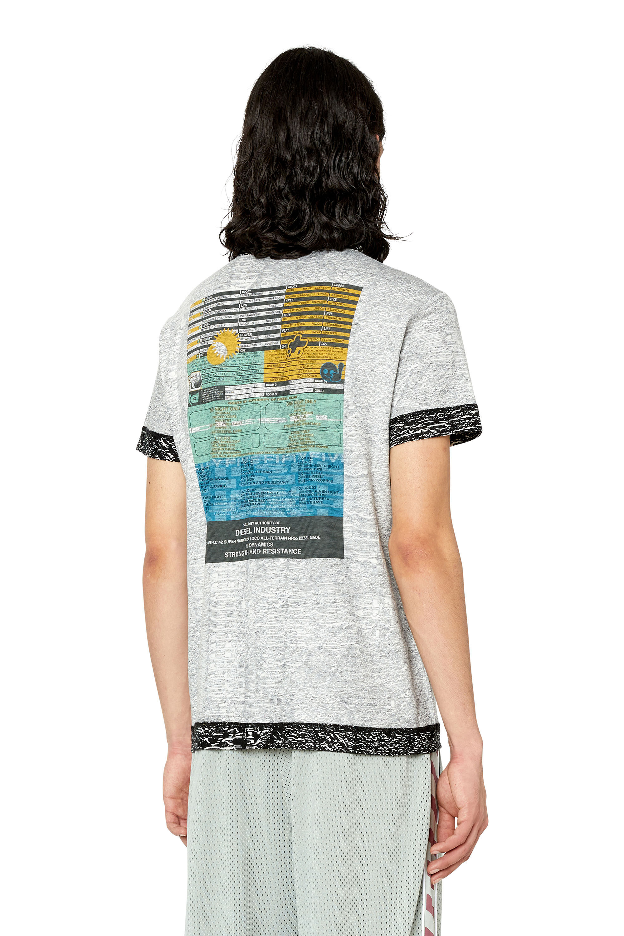 Diesel - T-INYSIDE, Grau - Image 4
