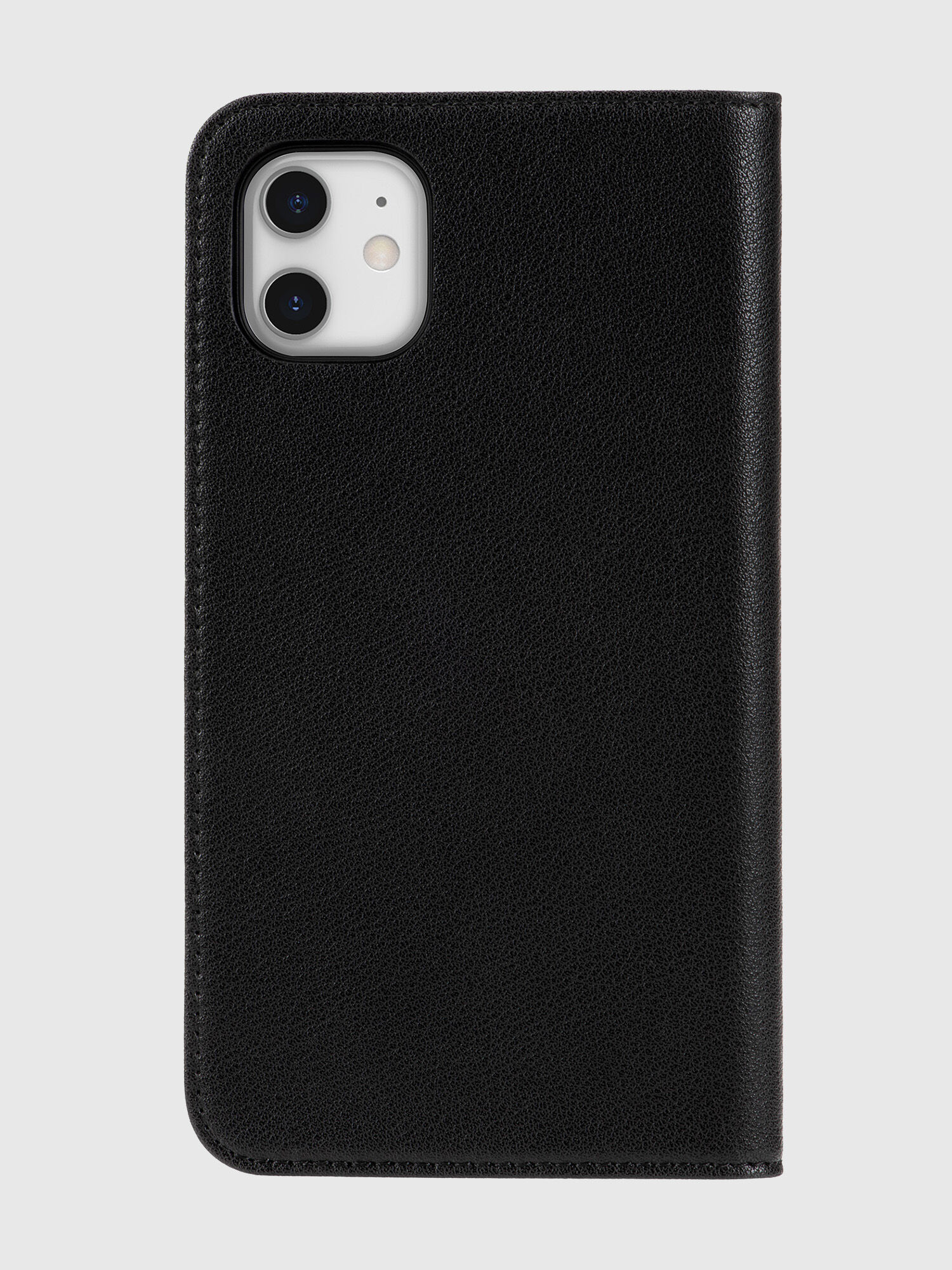 Diesel - DIPH-038-BKLVL, Unisex Zweiteiliges Klappcover für das iPhone 11 in Schwarz - 3