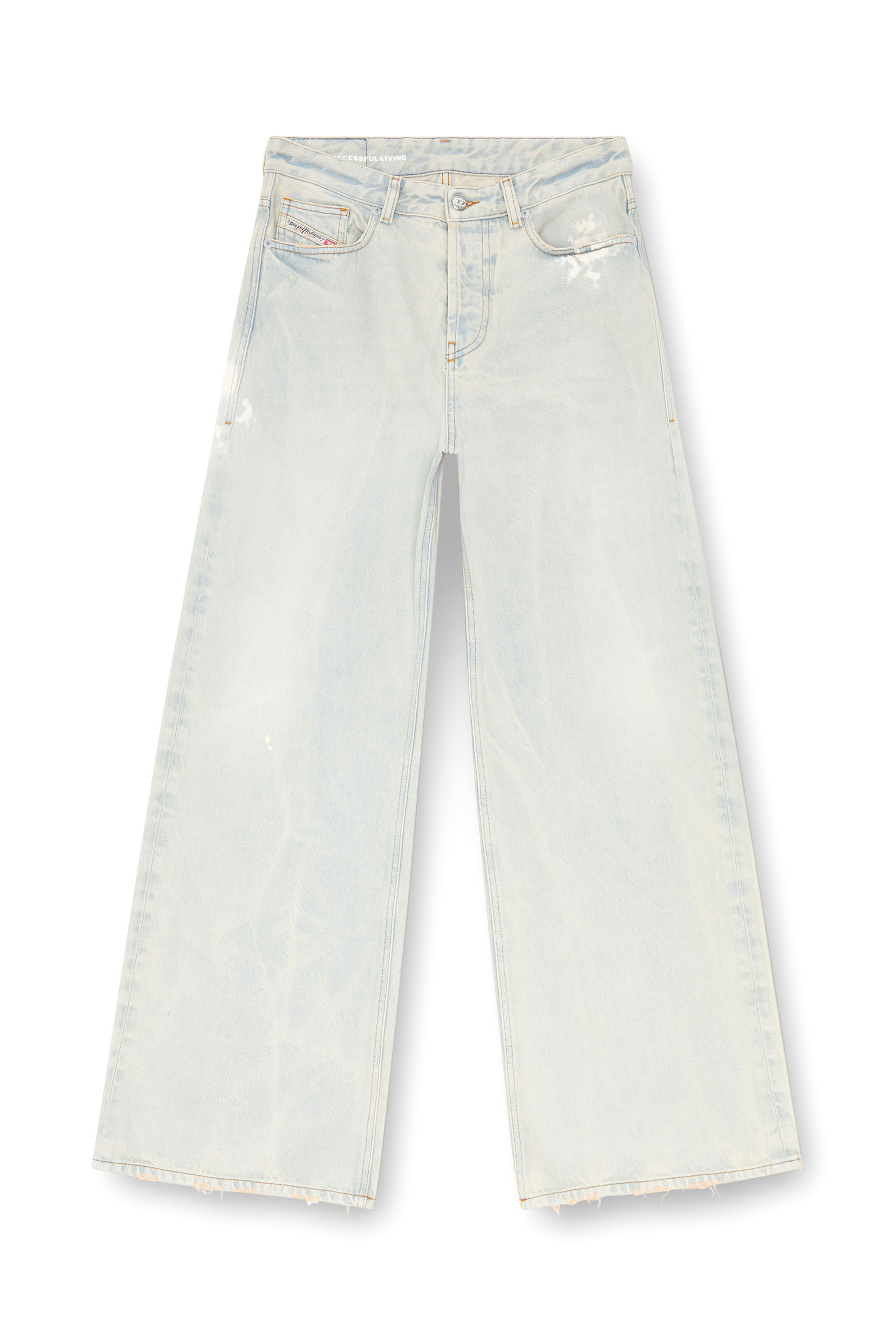 Diesel - Damen Straight Jeans 1996 D-Sire 09J81, Hellblau - Image 2