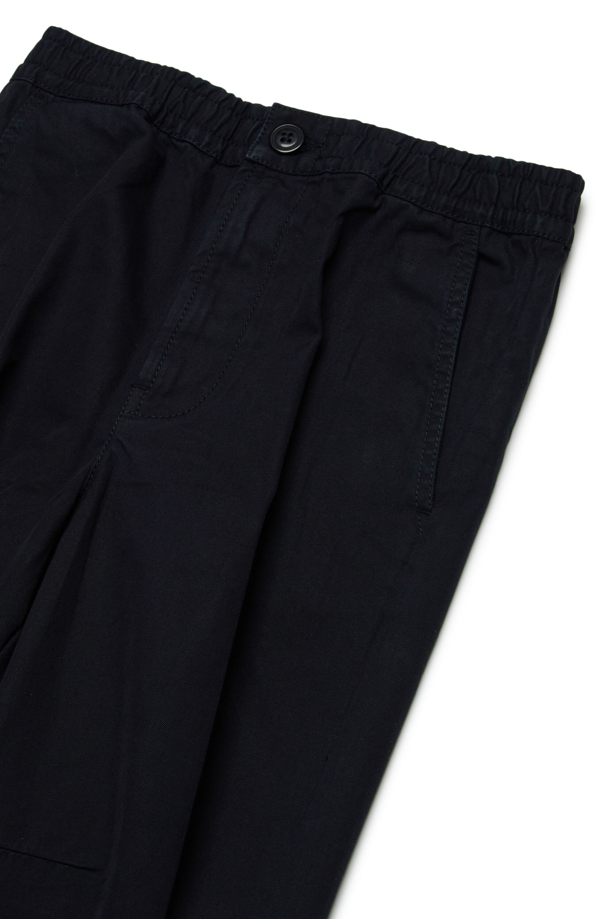 Diesel - PTINO, Man Workwear trousers with Oval D in Black - Image 3