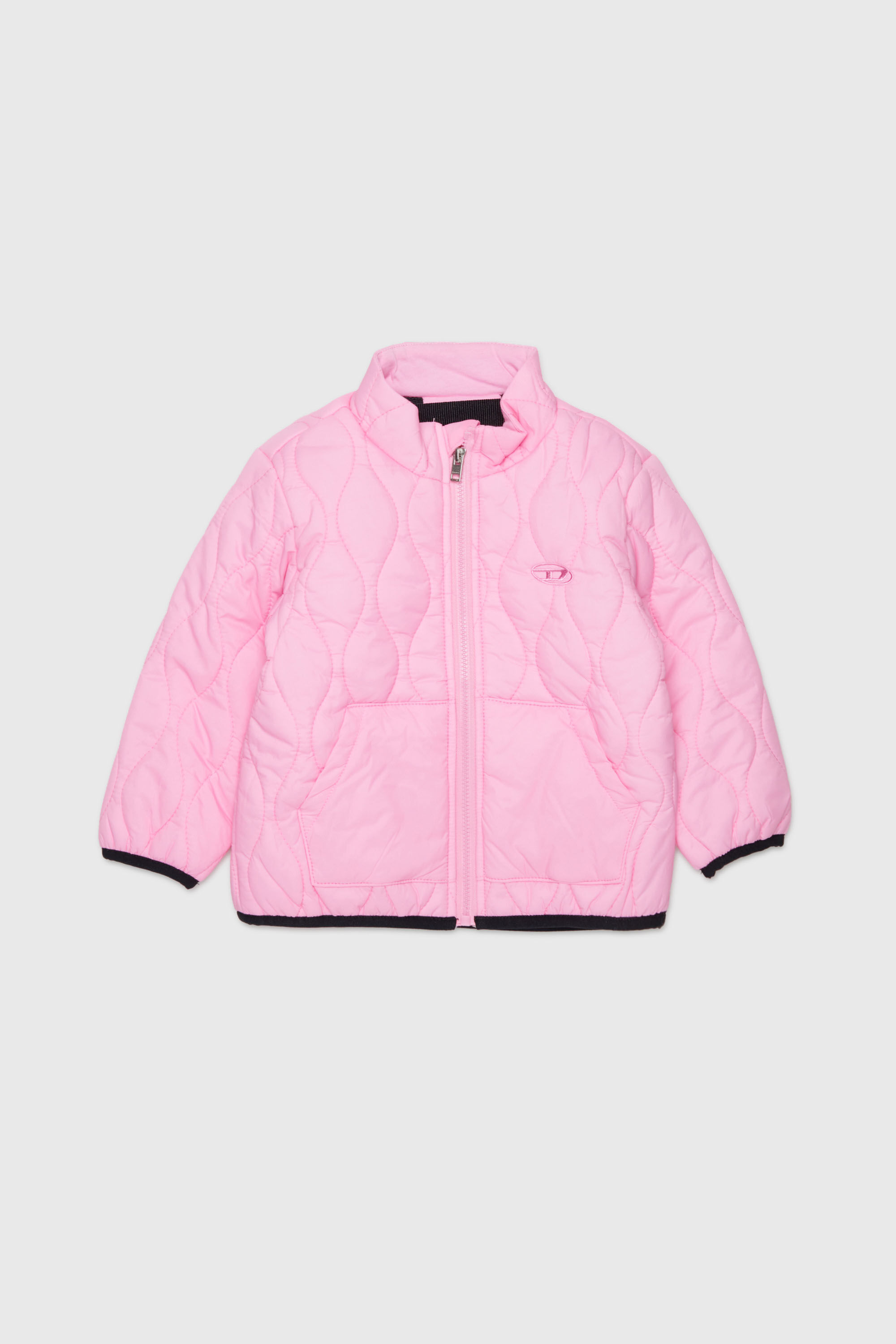 Diesel - JONIONB, Herren Steppjacke mit Oval D Stickerei in Rosa - 1