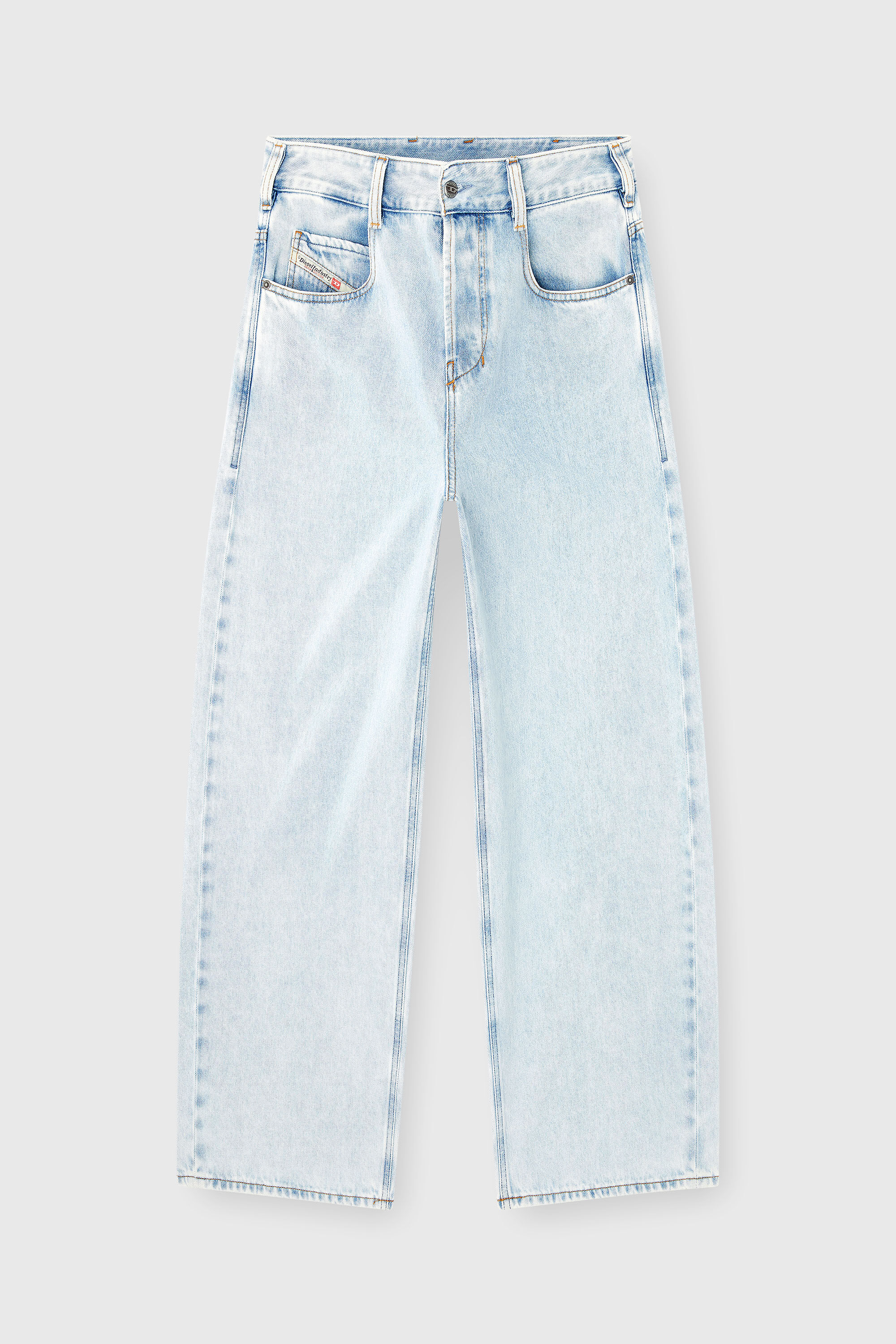 Diesel - Unisex Relaxed Jeans 1997 D-Enim-M 09M74, Hellblau - 6