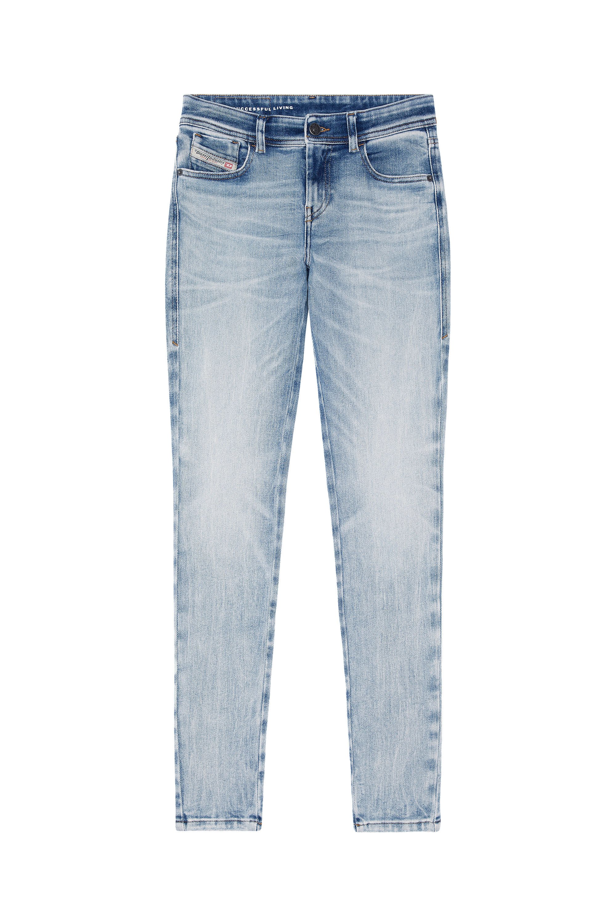 Diesel - Super skinny Jeans 2017 Slandy 09G18, Hellblau - Image 2