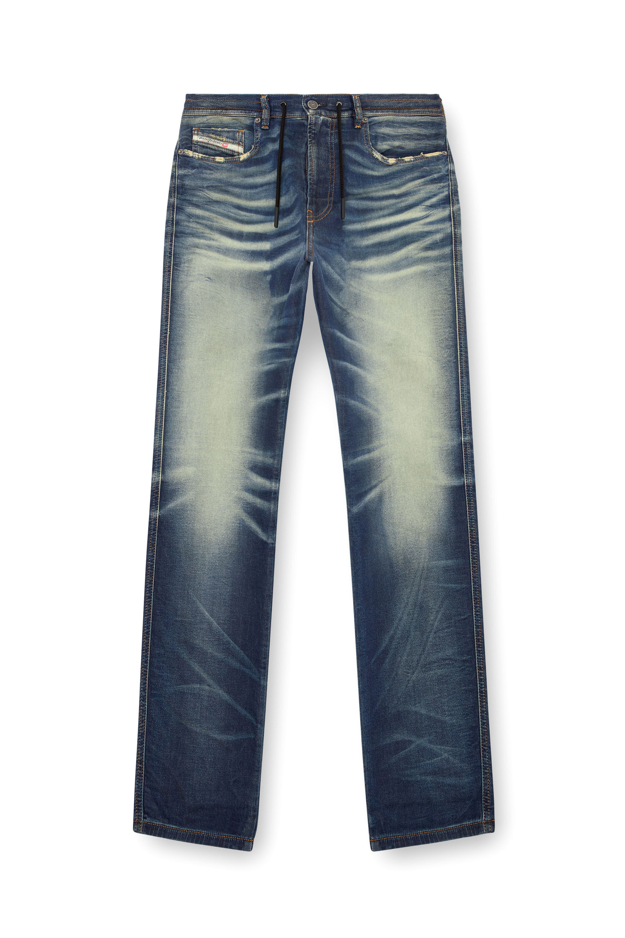 Diesel - Herren Slim 2060 D-Strukt Joggjeans® 068MH, Dunkelblau - Image 2