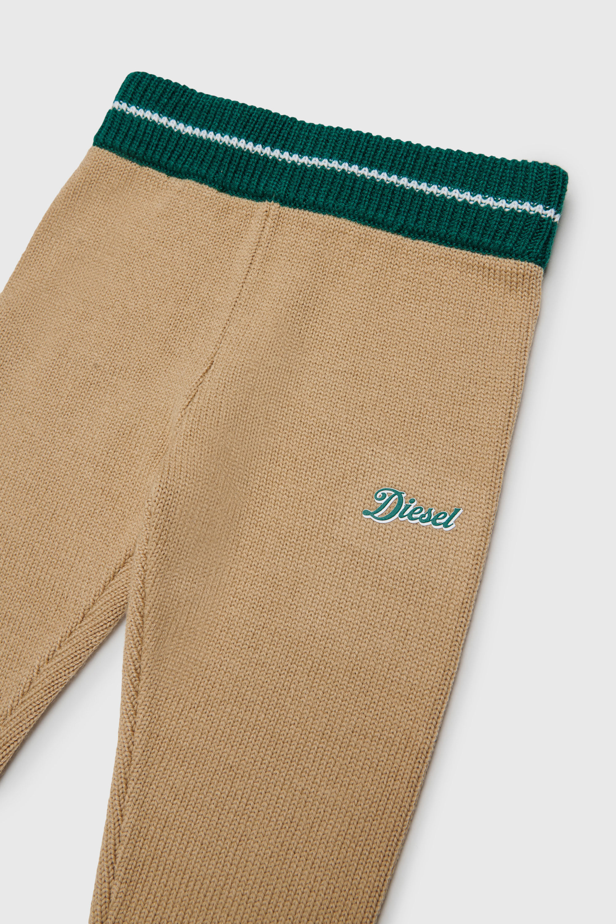 Diesel - PMOB, Unisex Strickhose aus Wollmischung in Braun - 3