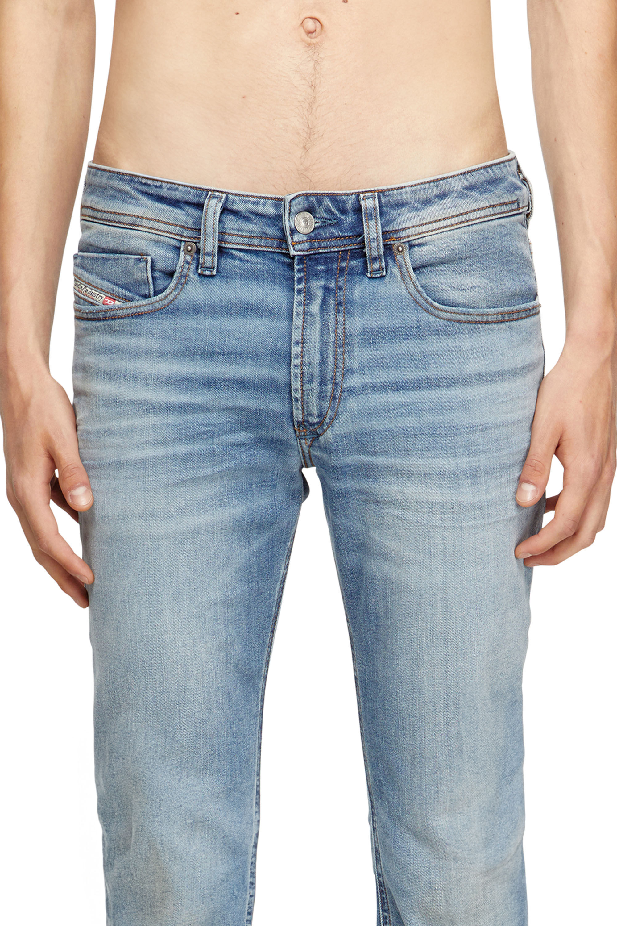 Diesel - Herren Skinny Jeans 1979 Sleenker 0DBDQ, Hellblau - 5