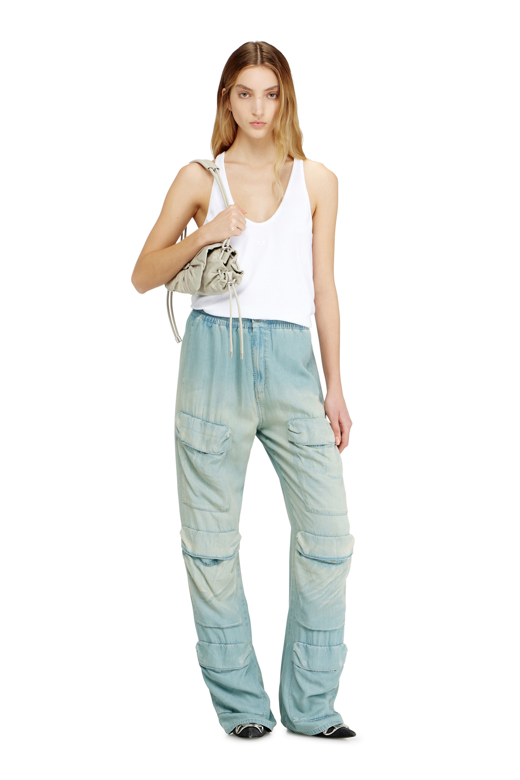 Diesel - Damen Regular Jeans D-Pocky 0ADCF, null - 1