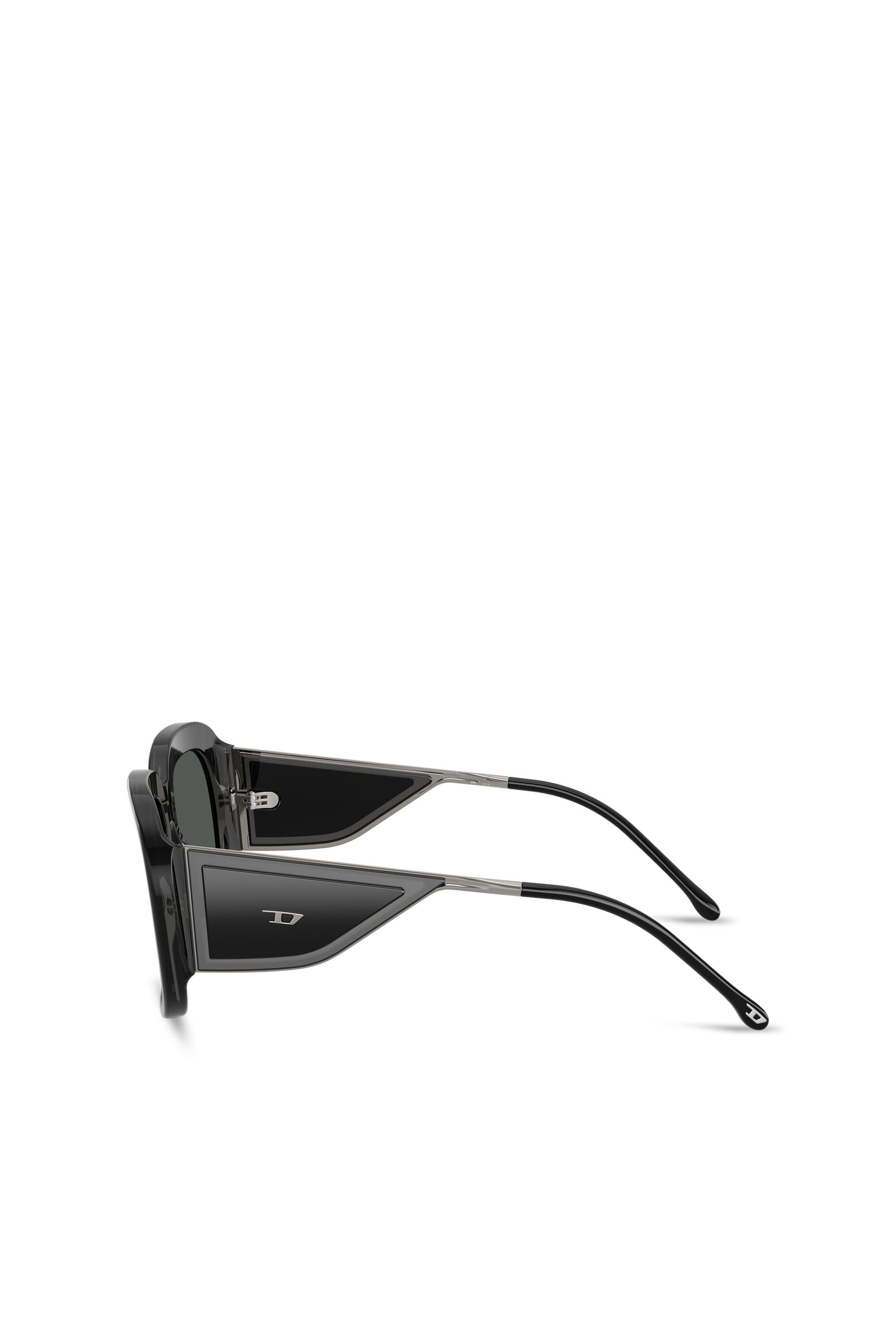 Diesel - 0DL2015U, Unisex Quadratische Sonnenbrillen in Schwarz - 5