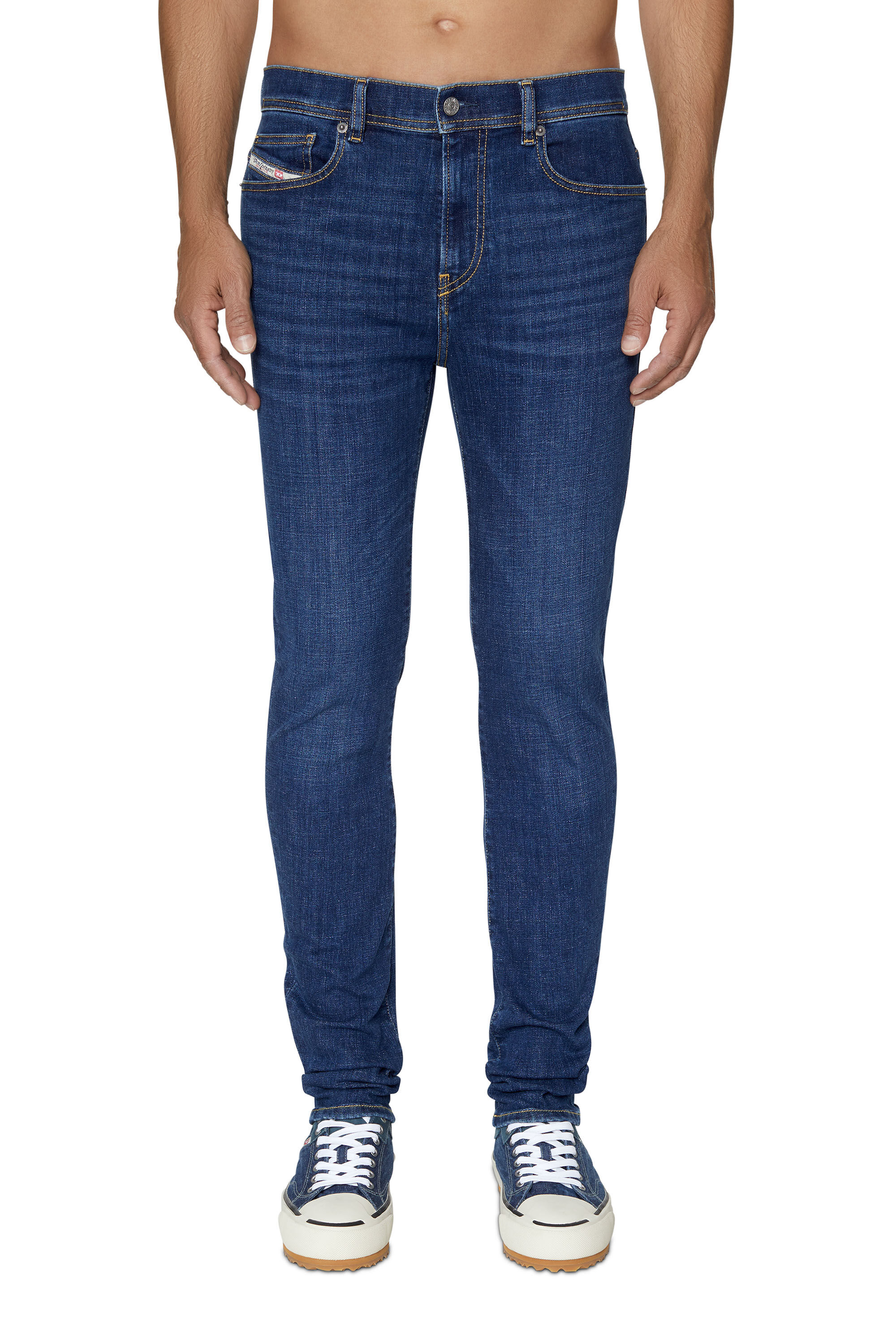Diesel - 1983 D-Amny 09B98 Skinny Jeans, Dunkelblau - Image 3