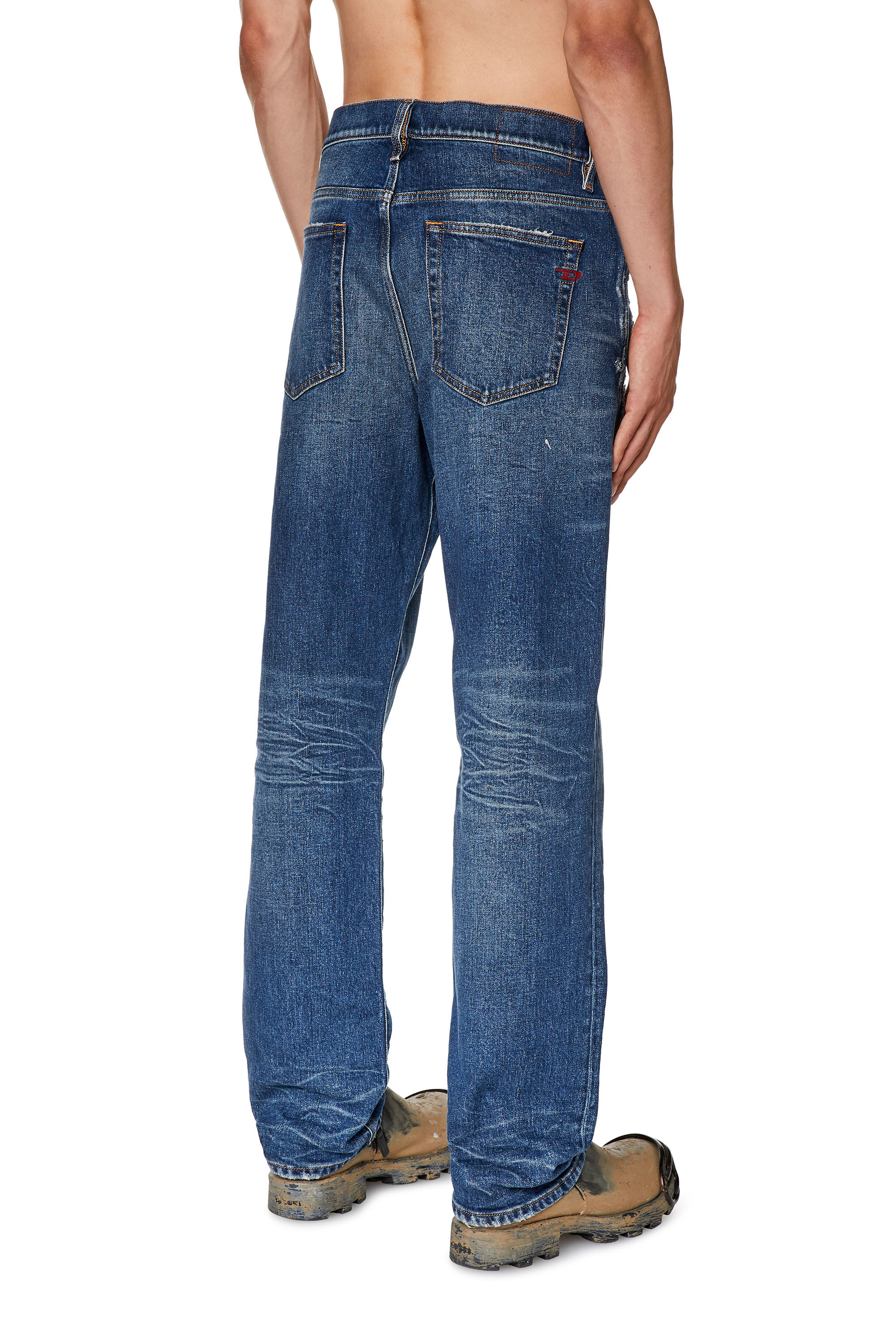 Diesel - Straight Jeans 2020 D-Viker 007Q2, Mittelblau - Image 4