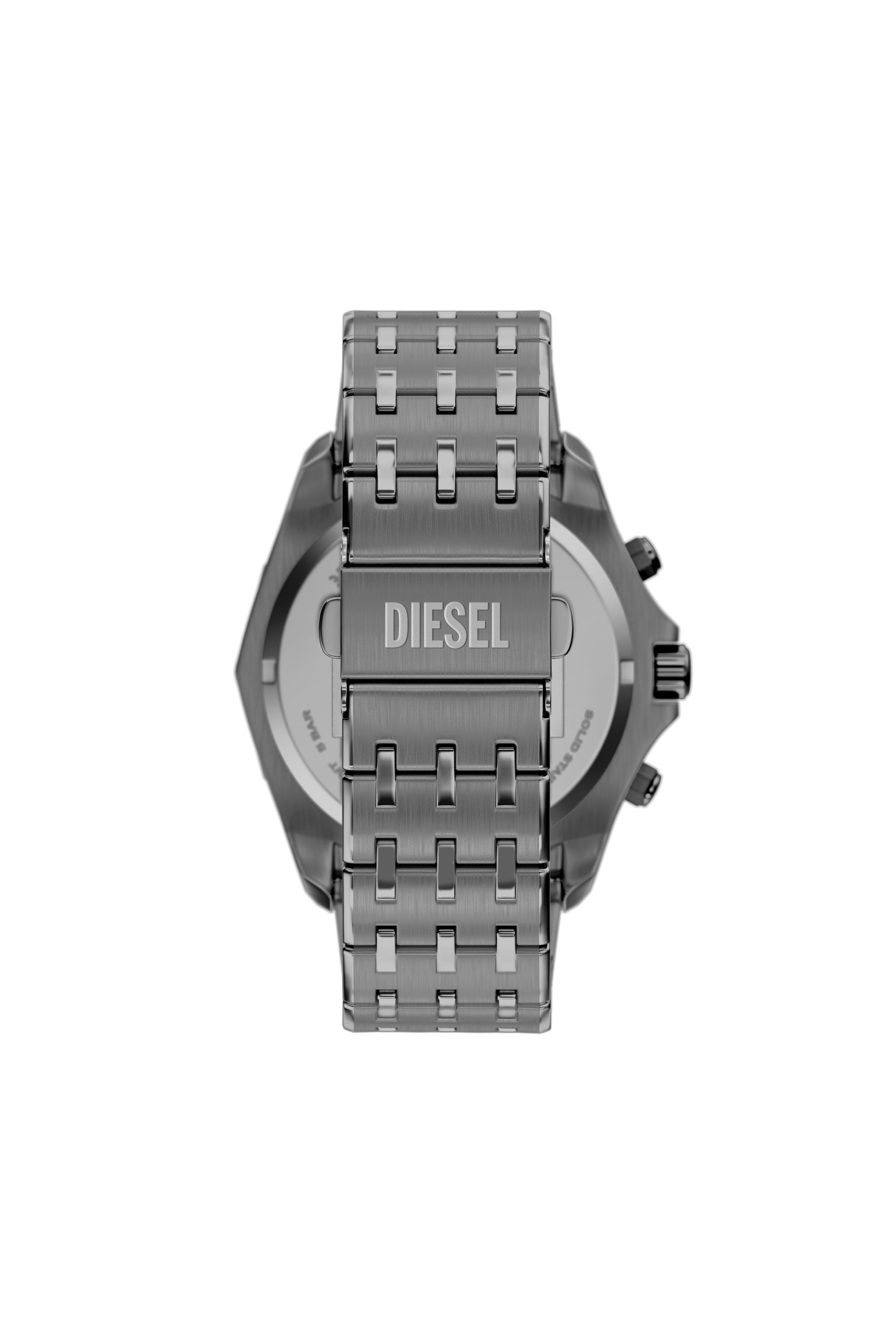 Diesel - DZ4715 WATCH, Herren Stinger Uhr aus Edelstahl in Gunmetal-Optik in Dunkelgrau - 2