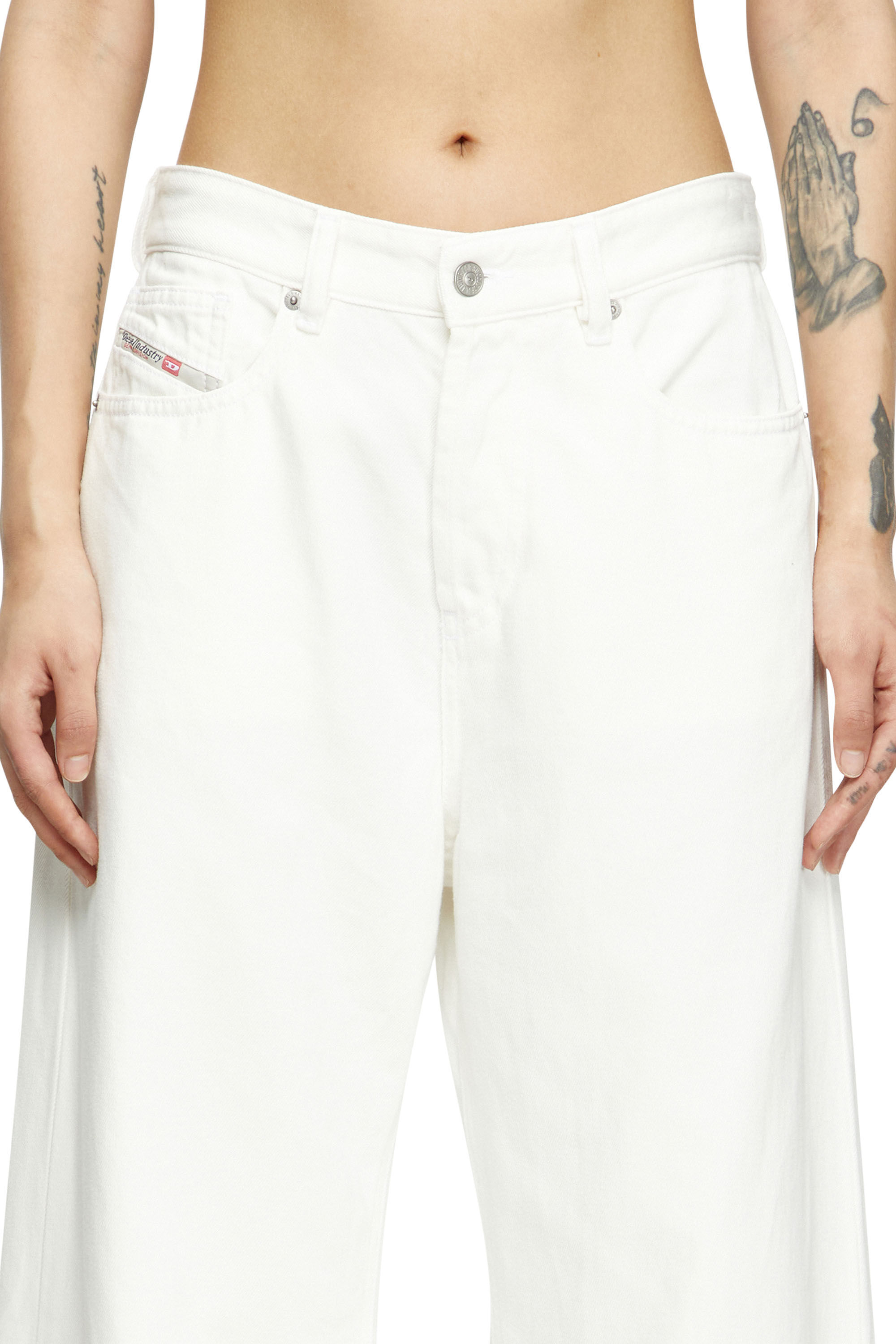 Diesel - Damen Relaxed Jeans 1996 D-Sire 09I41, Weiß - 5