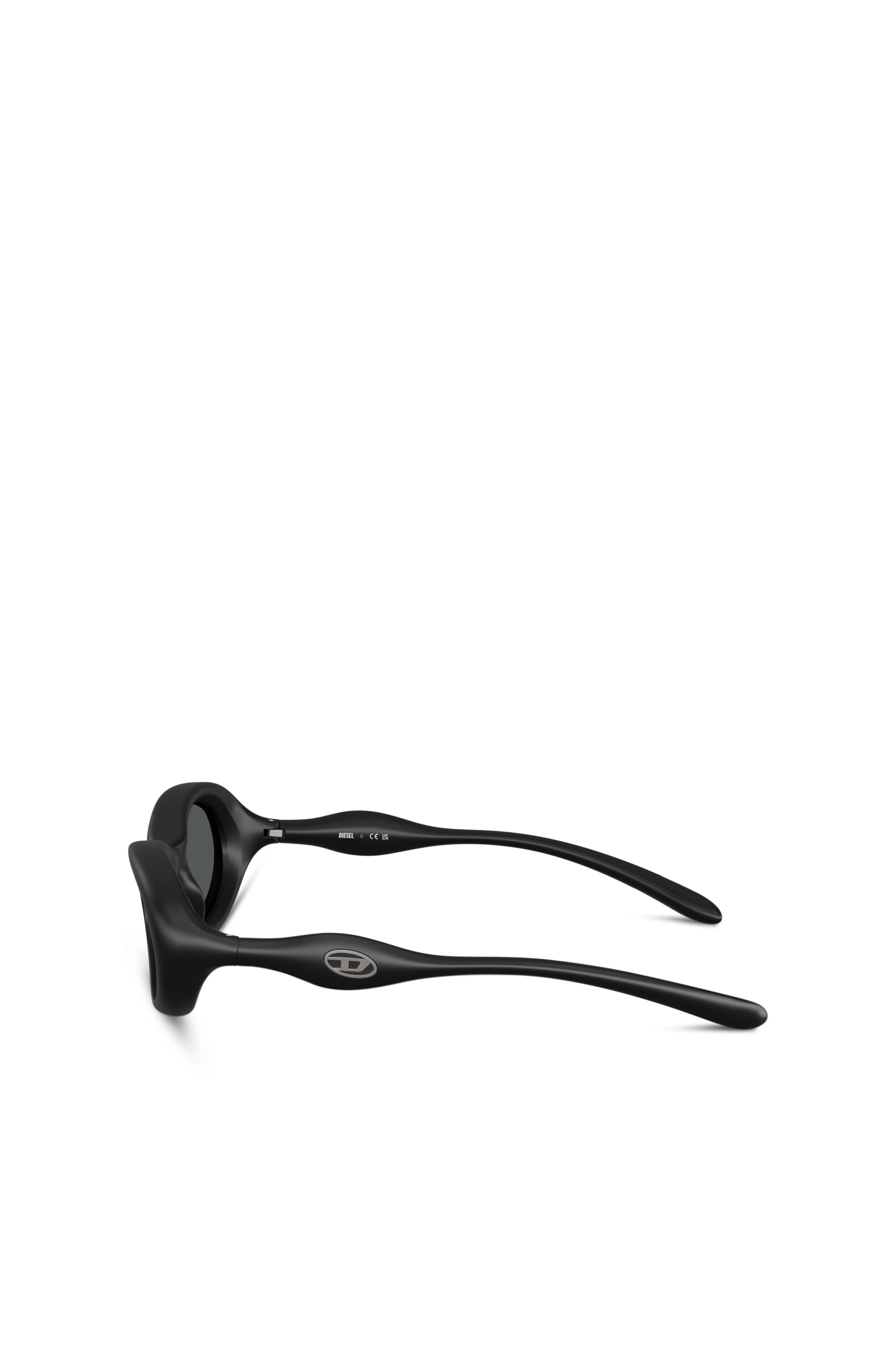 Diesel - 0DL3011U, Unisex Ovale Sonnenbrille in Schwarz - 2
