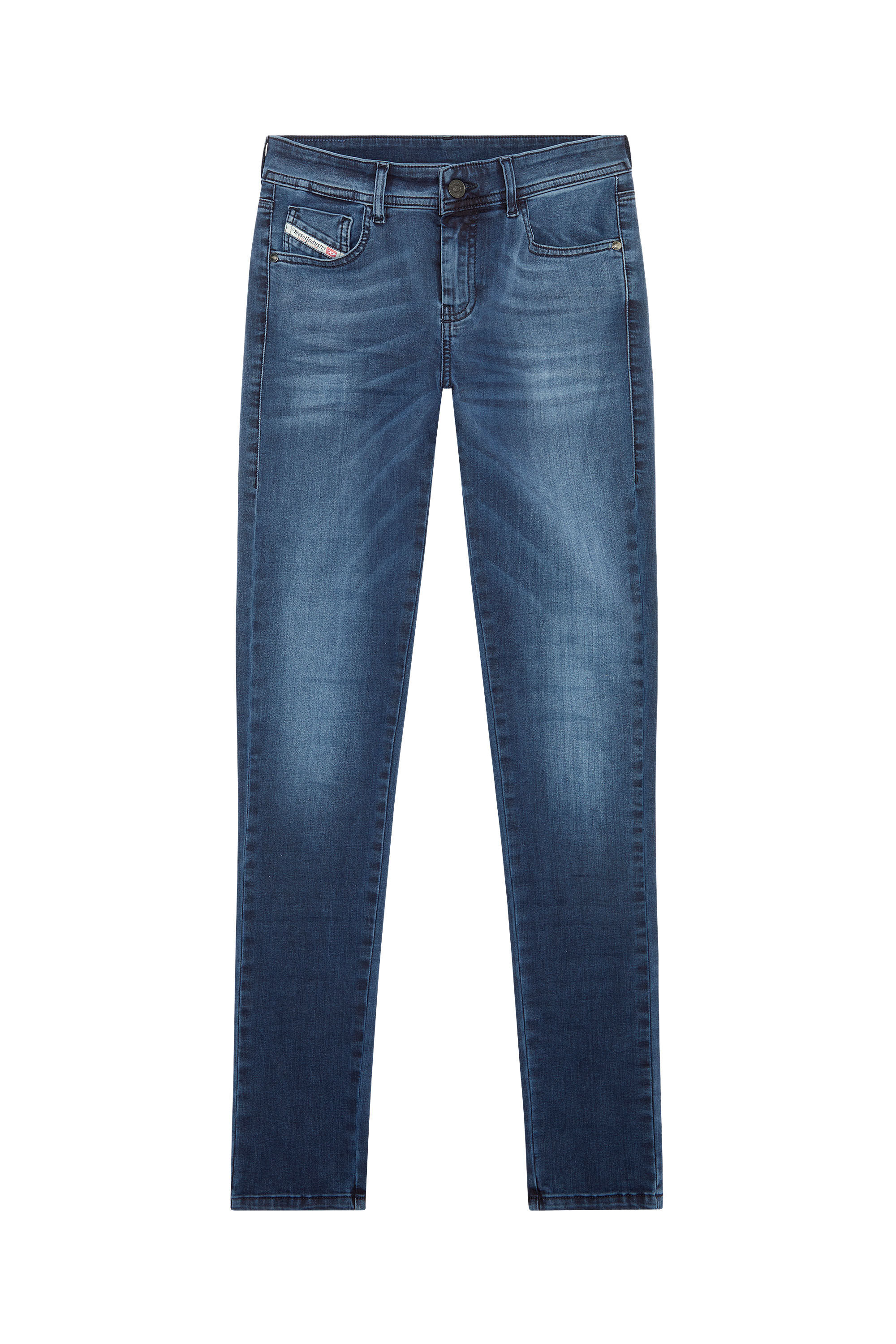 Diesel - Super skinny Jeans 2017 Slandy E84UT, Dunkelblau - Image 2