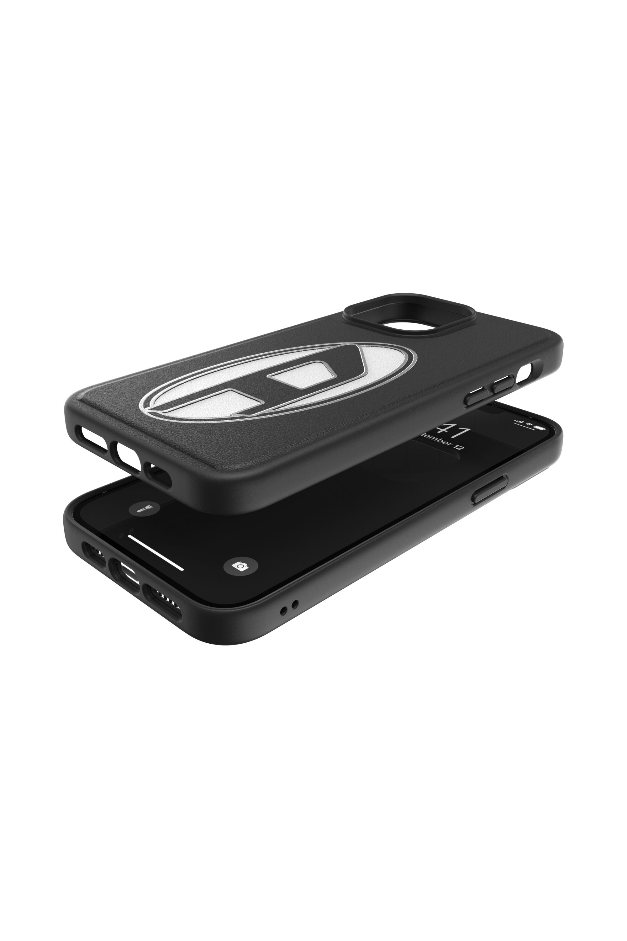 Diesel - 48873 STANDARD CASE, Unisex Handycase für iPhone 13 Pro Max in Schwarz - 3