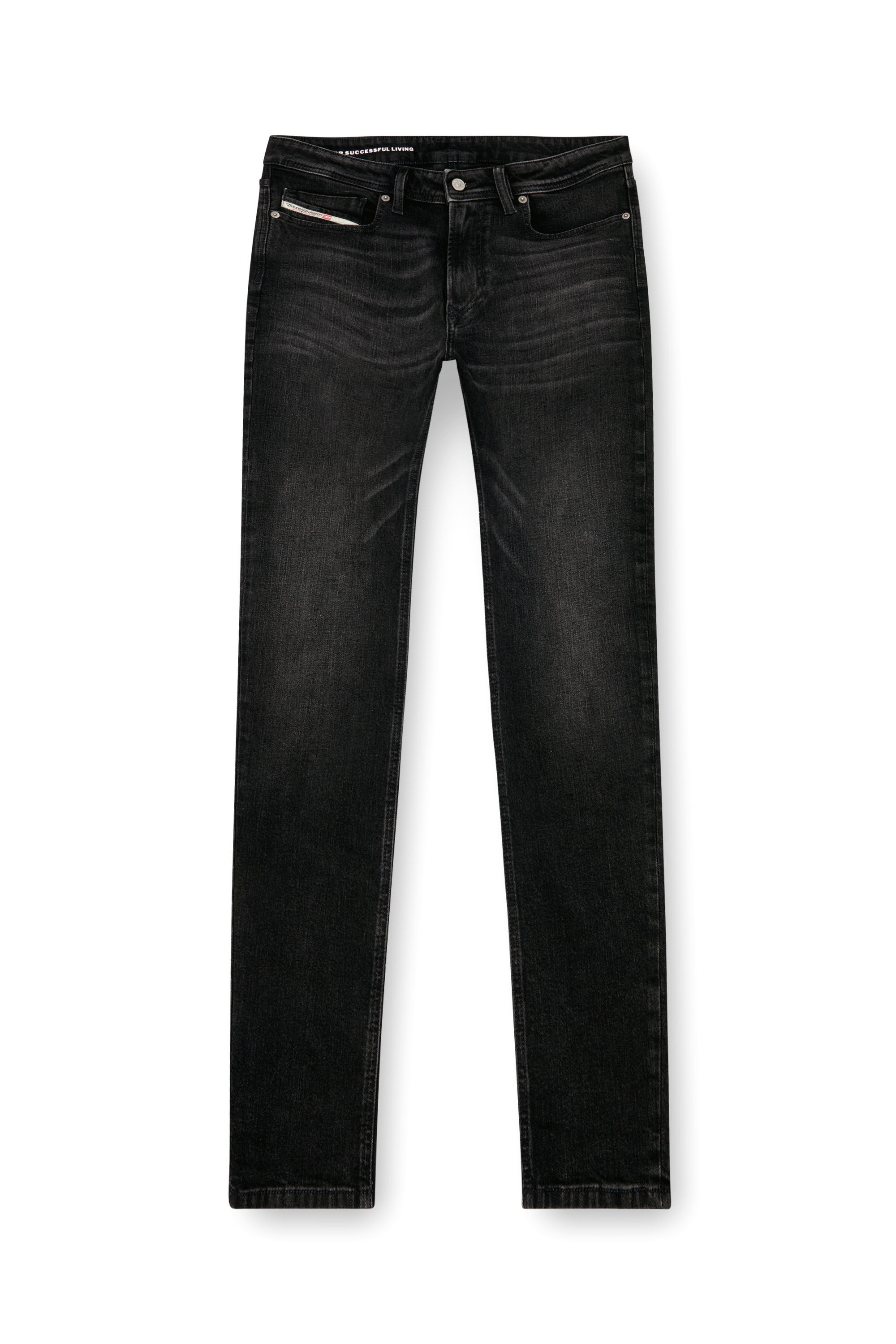 Diesel - Herren Skinny Jeans 1979 Sleenker 0GRDA, Schwarz/Dunkelgrau - 2