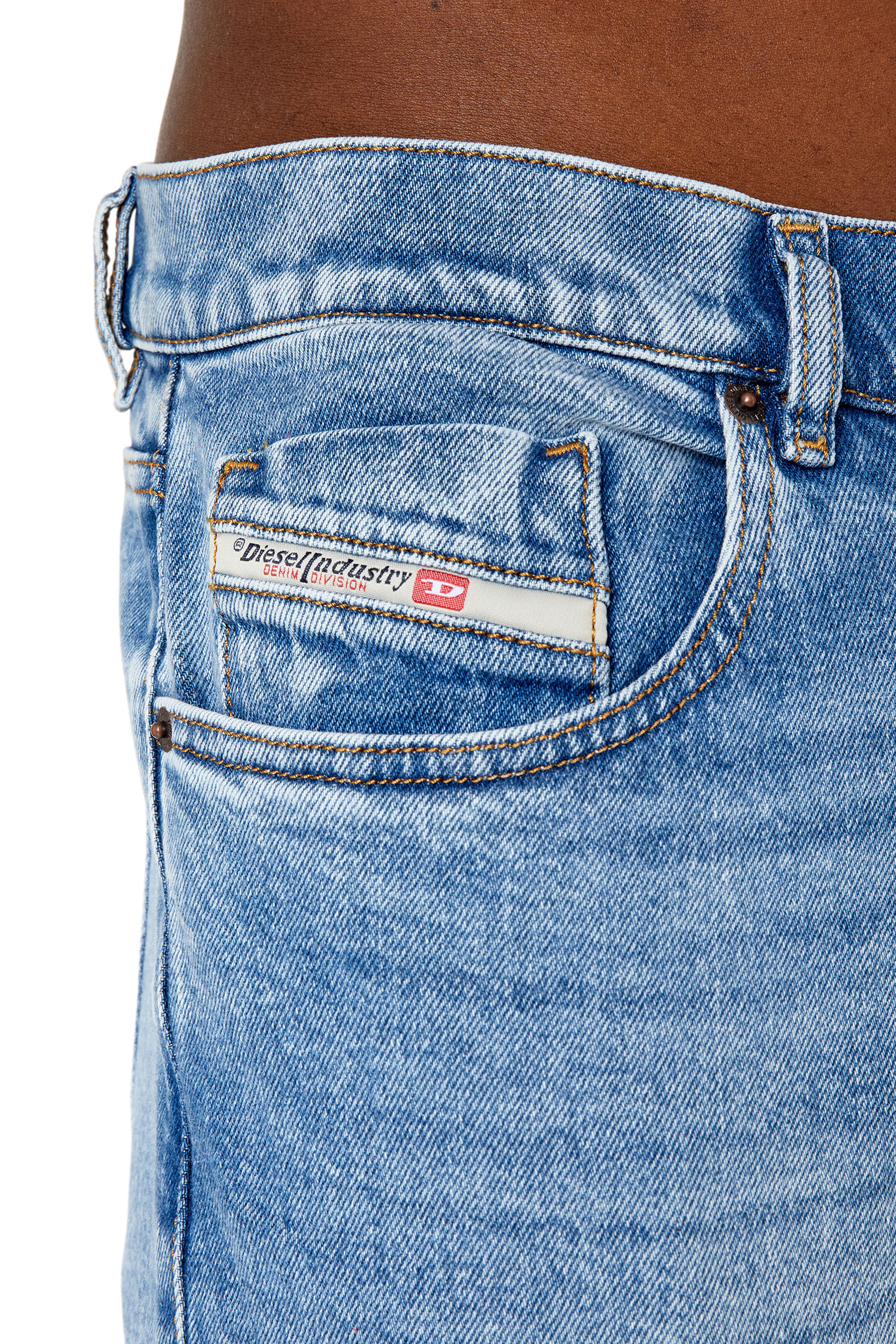 Diesel - Slim Jeans 2019 D-Strukt 9B92L, Hellblau - Image 6