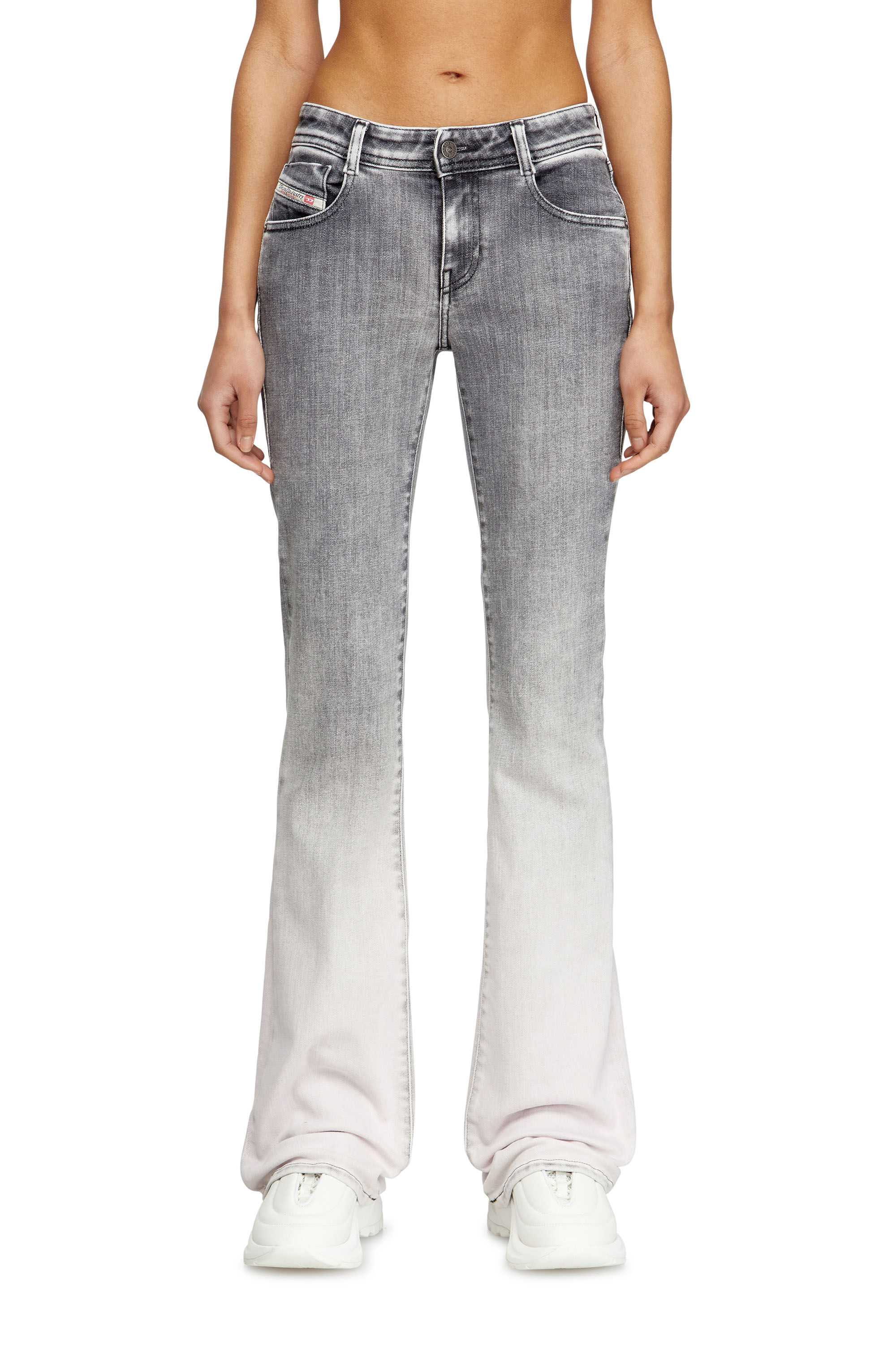 Diesel - Damen Bootcut Jeans 1969 D-Ebbey 09K53, Hellgrau - 3