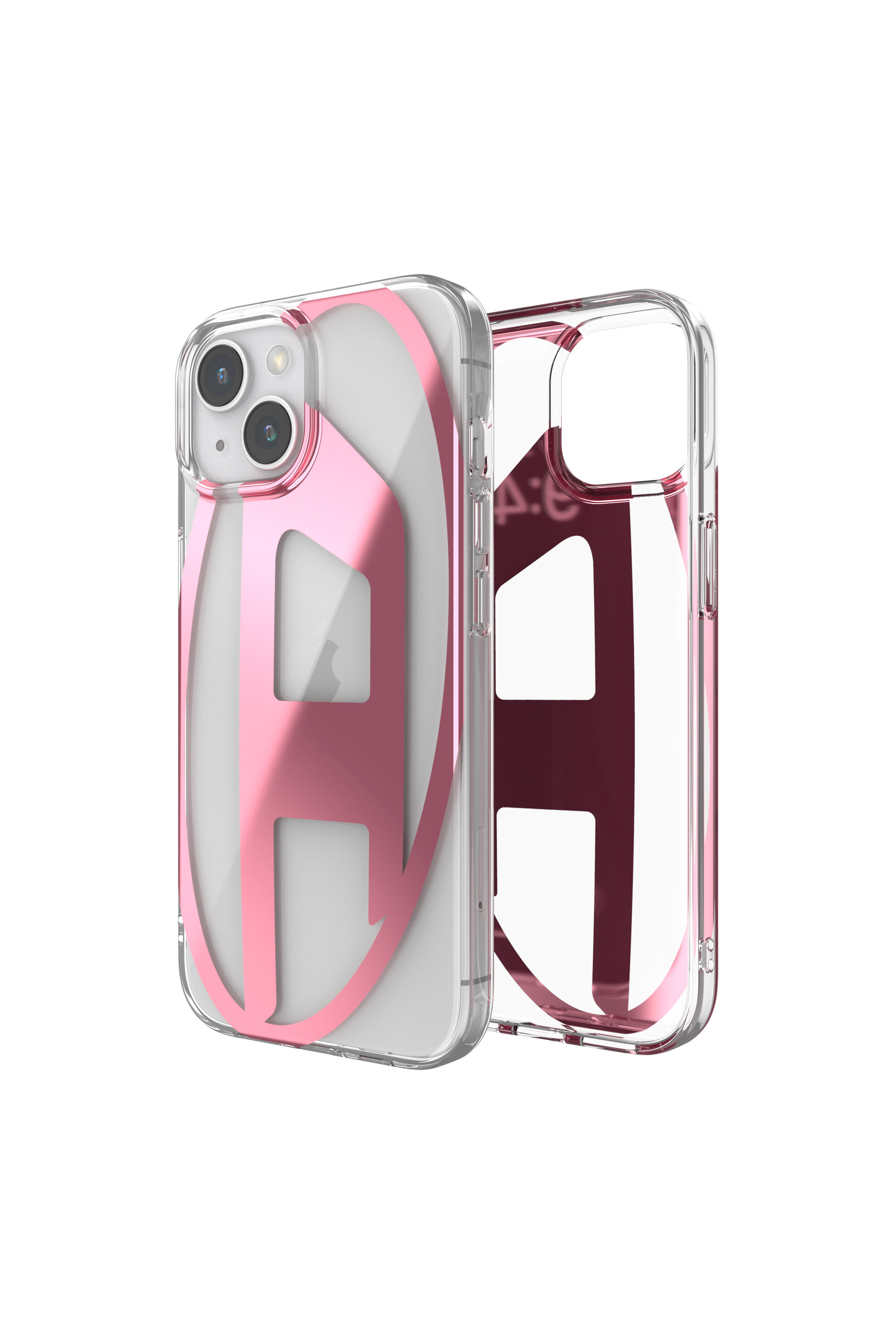 Diesel - 54109 MOULDED CASE, Unisex Case Oval D iP15 in Rosa - 1