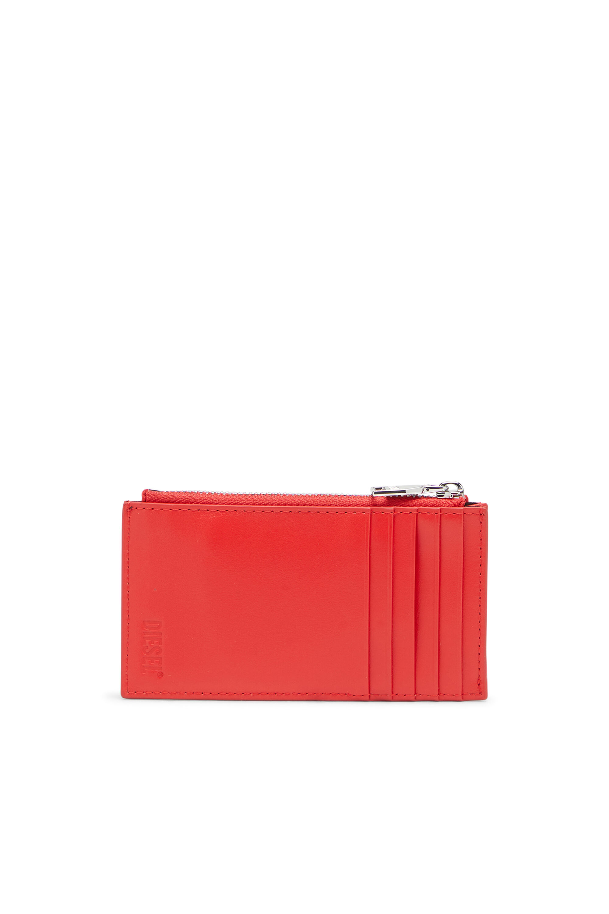 Diesel - PLAY CARD HOLDER III, Damen Kartenetui mit glänzendem Finish in Rot - 2