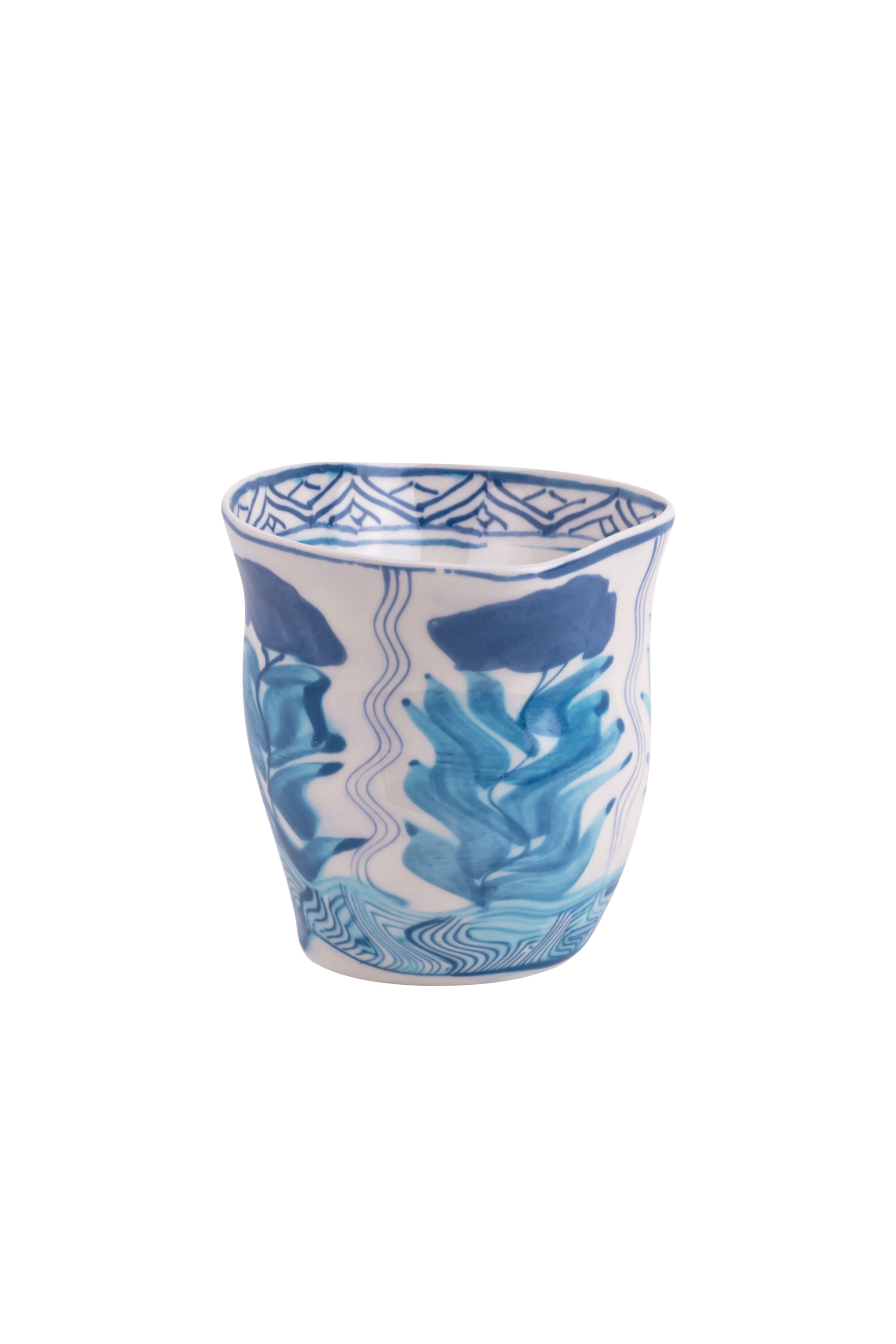 Diesel - 11257 PORCELAIN MUG "CLASSIC ON ACID" -, Unisex Porzellantasse in Weiss/Blau - 3