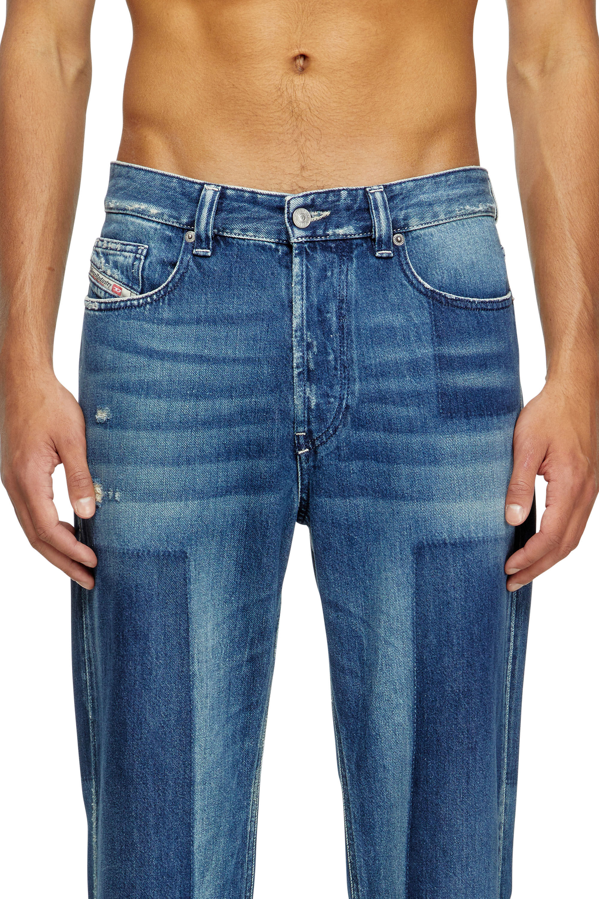 Diesel - Herren Regular Jeans 2024 D-Macs 09M52, Dunkelblau - 5