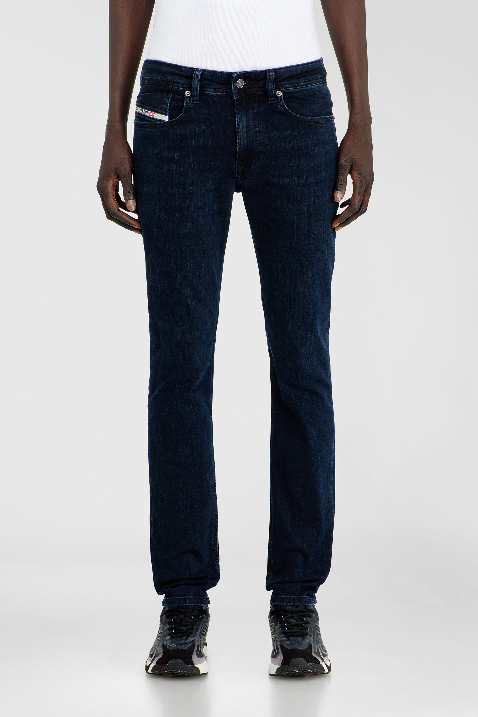 Diesel - Herren Skinny Jeans 1979 Sleenker 0KBBG, Dunkelblau - 4