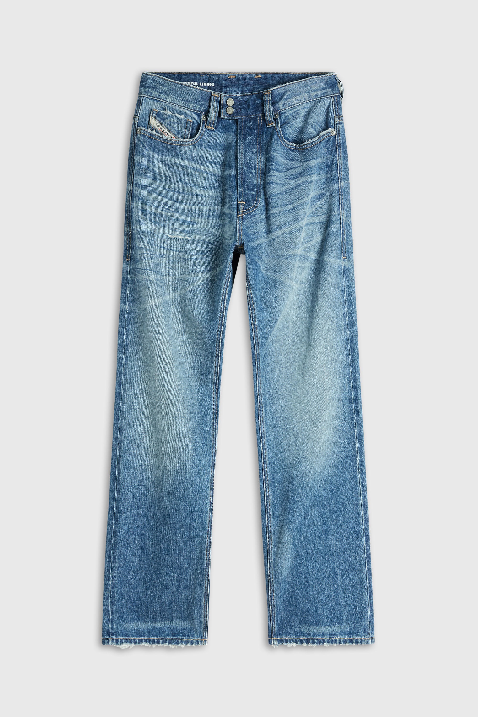 Diesel - Herren Relaxed Jeans 1980 D-Eeper 0DLDC, Mittelblau - 6