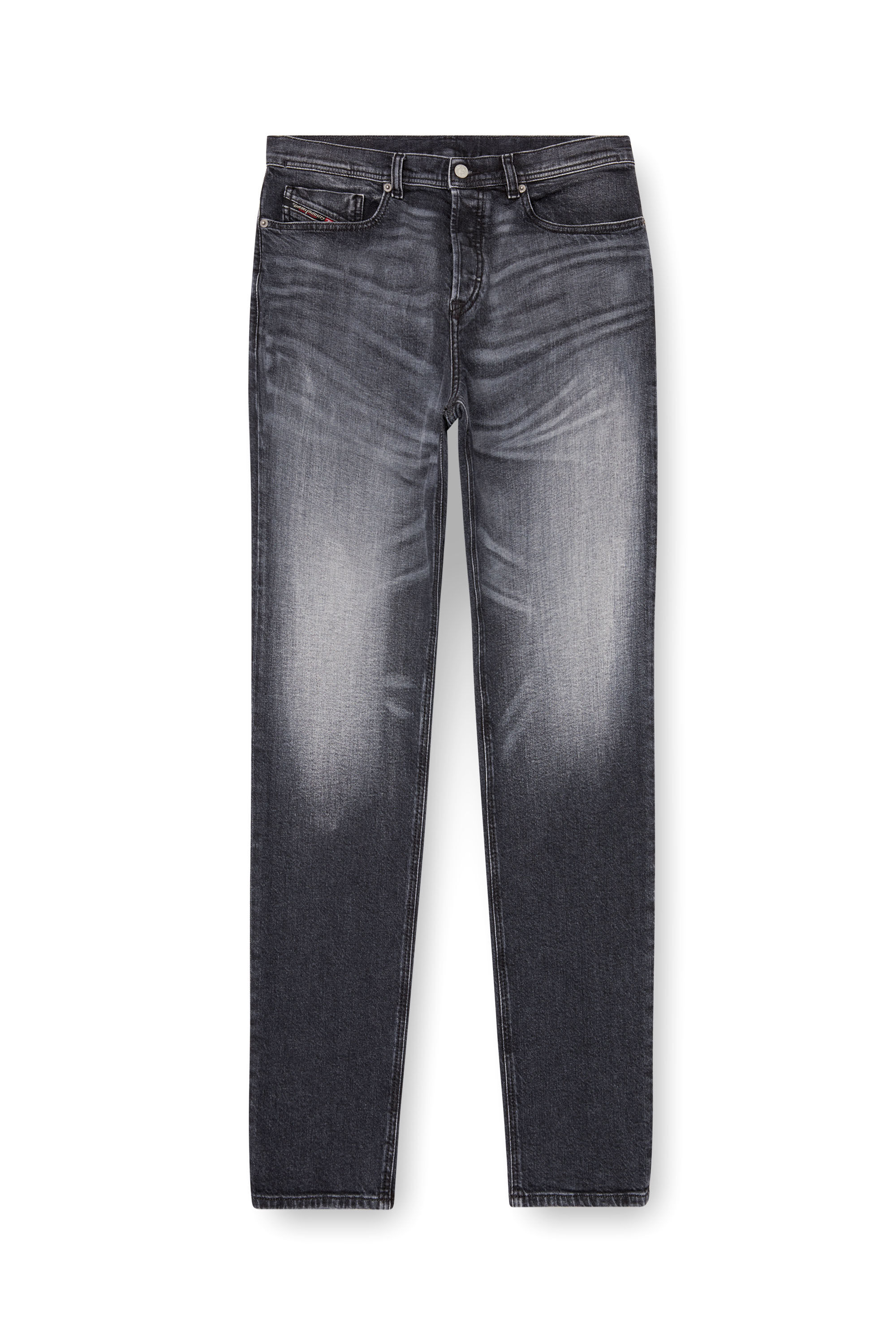 Diesel - Herren Regular Jeans 2023 D-Finitive 09L52, Schwarz/Dunkelgrau - 2