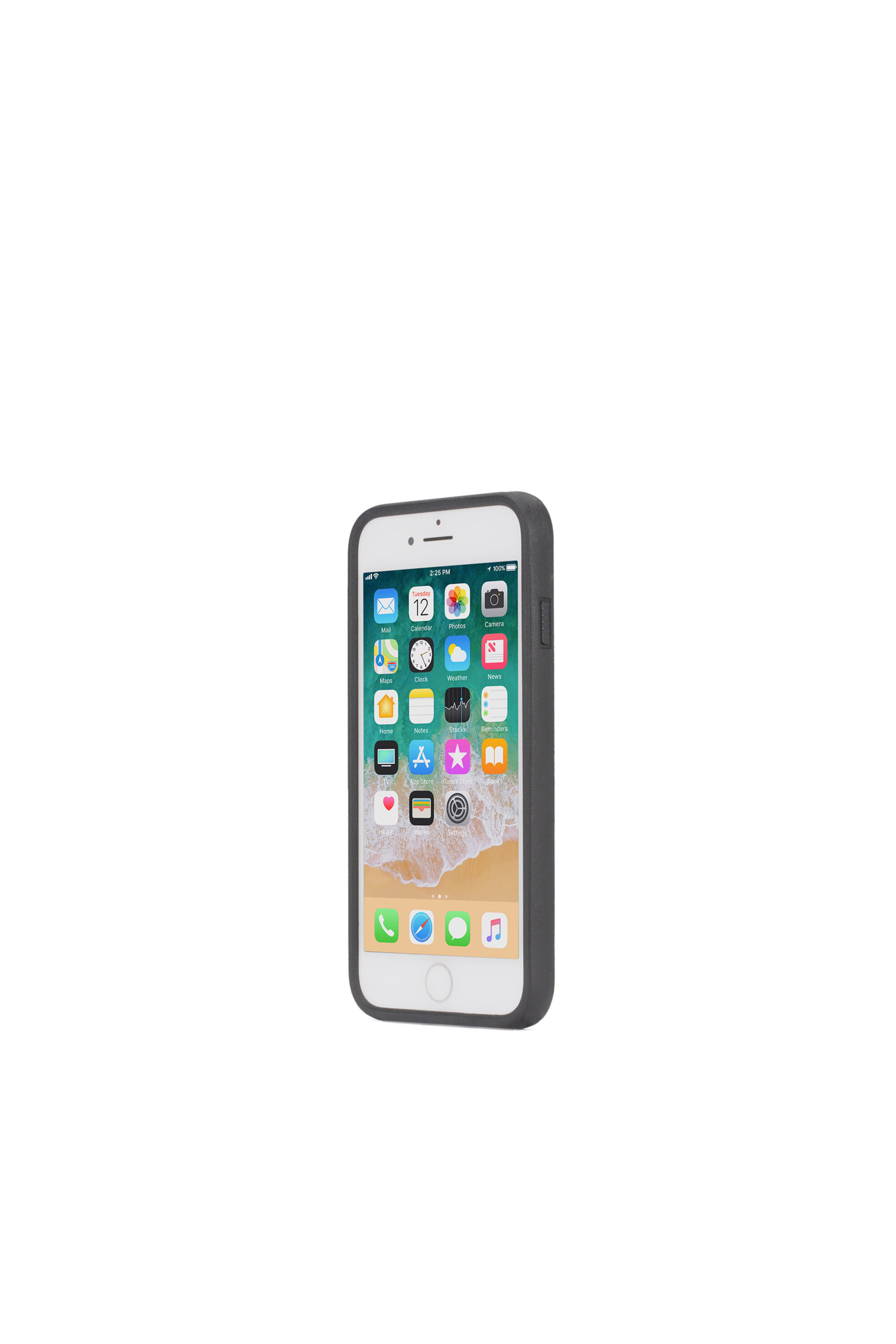 ZIP BLACK LEATHER IPHONE 8/7/6s/6 CASE, 
