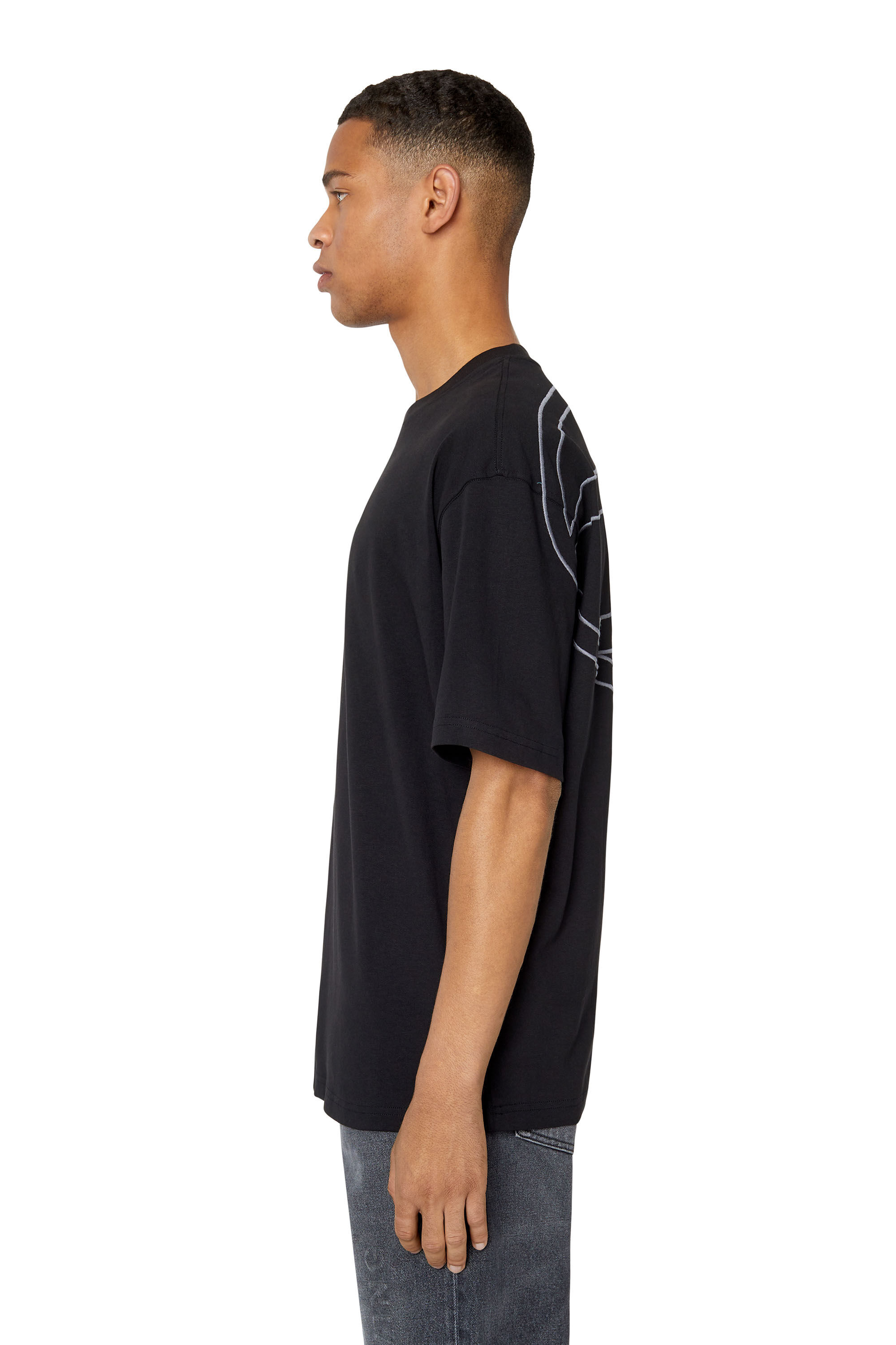 Diesel - T-BOGGY-MEGOVAL, Black - Image 5