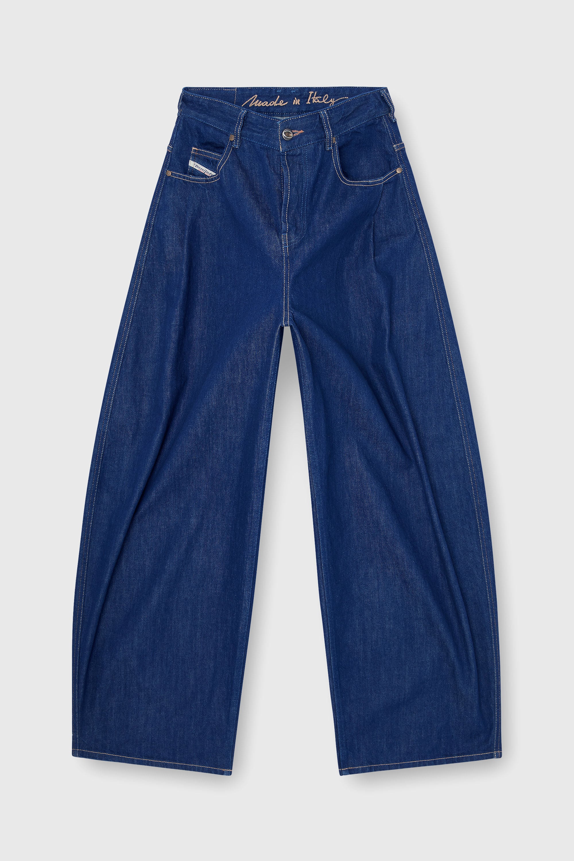 Diesel - Damen Relaxed Jeans 1987 D-Khelz 09Q09, Dunkelblau - 8